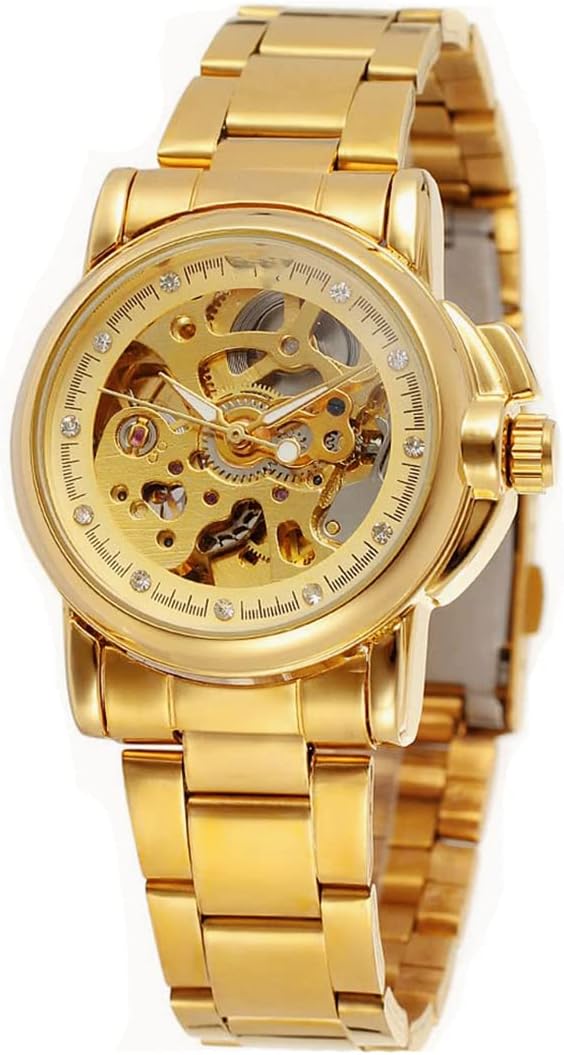 SENRUD Luxury Women Automatic Watch Ladies White Leather Waterproof Automatic Mechanical Skeleton Watch SENRUD Luxury Women Automatic Watch Ladies White Leather Waterproof Automatic Mechanical Skeleton Watch