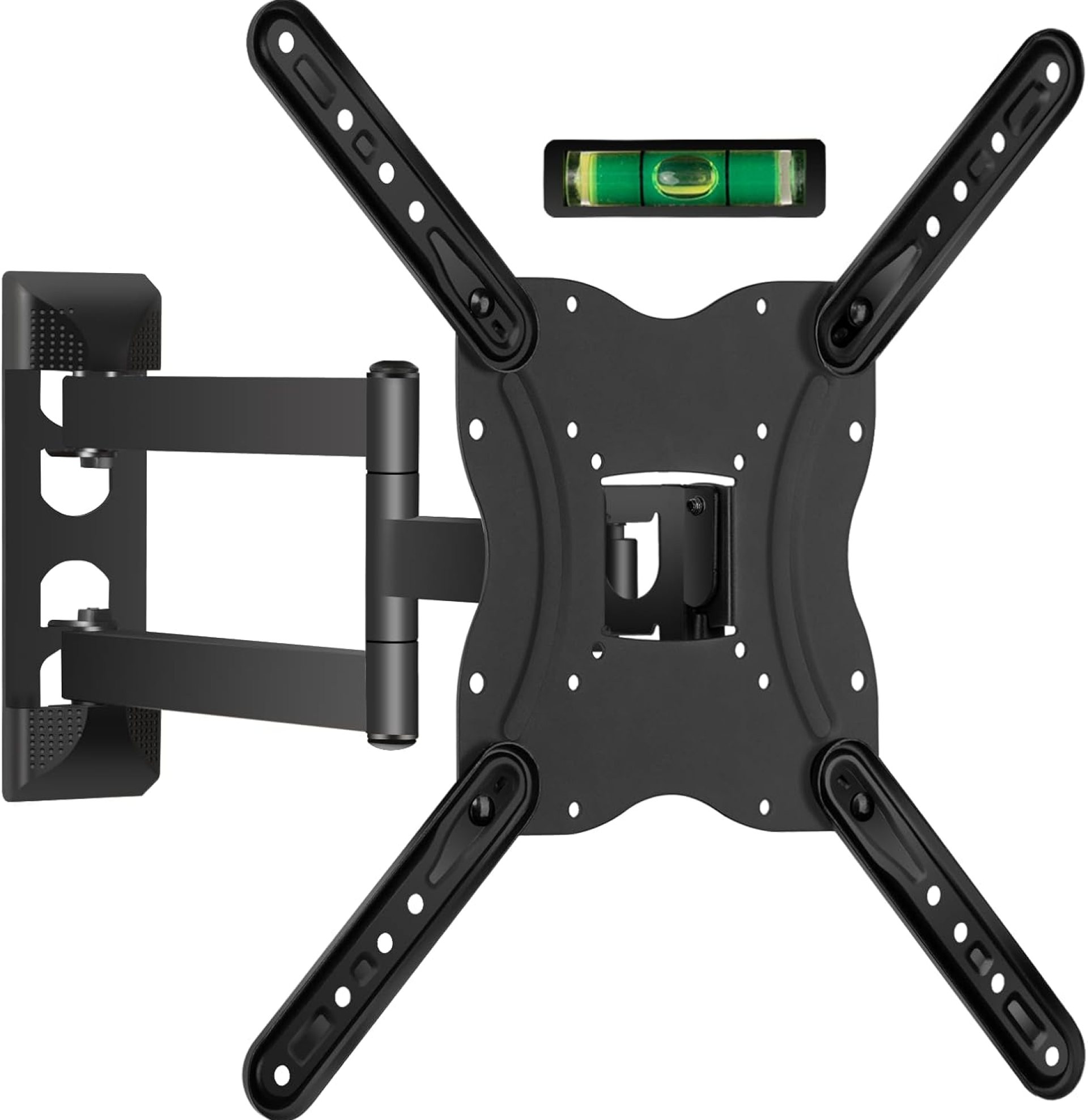 TV Wall Mount for 23-60 inch, Full Motion Swivel Tilt Extension Articulating Corner TV Bracket for Flat Curved Max 88 lbs Max VESA 400x400mm, Universal Adjustable Single Stud Wall Mount TV Wall Mount for 23-60 inch, Full Motion Swivel Tilt Extension Articulating Corner TV Bracket for Flat Curved Max 88 lbs Max VESA 400x400mm, Universal Adjustable Single Stud Wall Mount