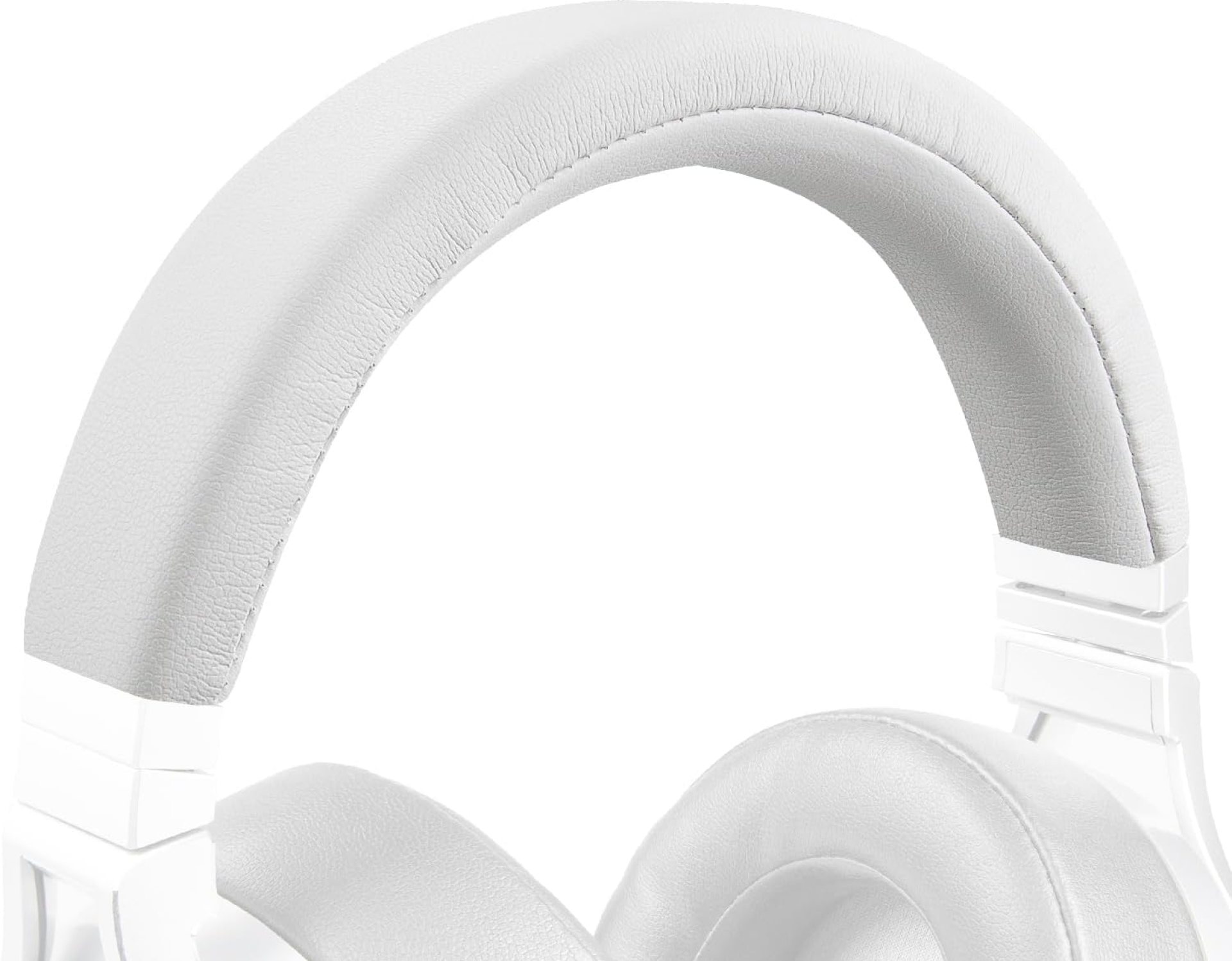 SOULWIT Protein Leather Headband Cover for Corsair Virtuoso RGB Wireless XT SE Gaming Headphones, Replacement Headstrap Pad Repair Part – White SOULWIT Protein Leather Headband Cover for Corsair Virtuoso RGB Wireless XT SE Gaming Headphones, Replacement Headstrap Pad Repair Part – White