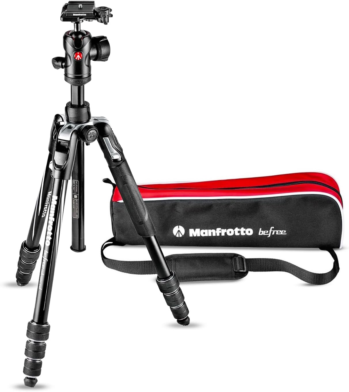 Manfrotto Befree Advanced Camera Tripod Kit with Twist Closure, Travel Tripod Kit with Ball Head, Portable and Compact, Camera Tripod in Aluminium for DSLR, Reflex, Mirrorless, Camera Accessories Manfrotto Befree Advanced Camera Tripod Kit with Twist Closure, Travel Tripod Kit with Ball Head, Portable and Compact, Camera Tripod in Aluminium for DSLR, Reflex, Mirrorless, Camera Accessories