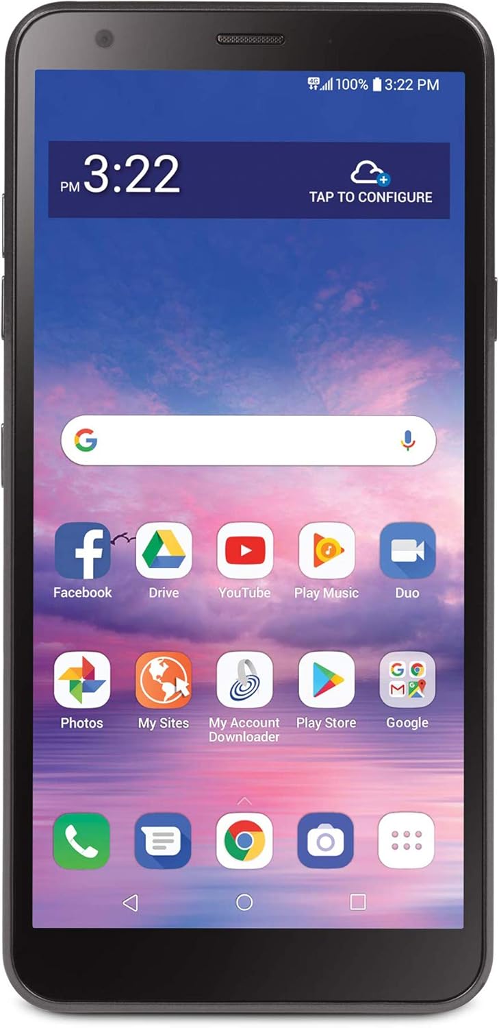 TracFone LG Journey 4G LTE Prepaid Smartphone (Locked) – Black – 16GB – SIM Card Included – CDMA TracFone LG Journey 4G LTE Prepaid Smartphone (Locked) – Black – 16GB – SIM Card Included – CDMA