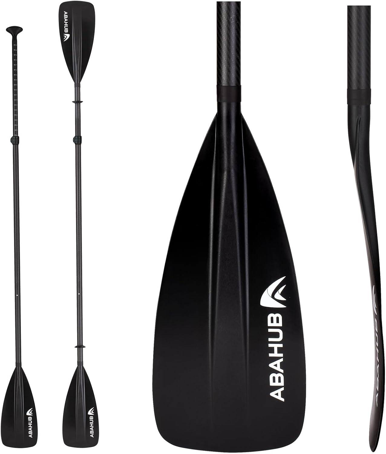 Abahub 1 x 4 Section Carbon SUP Paddle/Kayak Oar, Adjustable Stand up Paddleboard Paddles, Lightweight Carbon Shaft Black/Blue/Green/Gray/Orange/Red Plastic Blade Abahub 1 x 4 Section Carbon SUP Paddle/Kayak Oar, Adjustable Stand up Paddleboard Paddles, Lightweight Carbon Shaft Black/Blue/Green/Gray/Orange/Red Plastic Blade