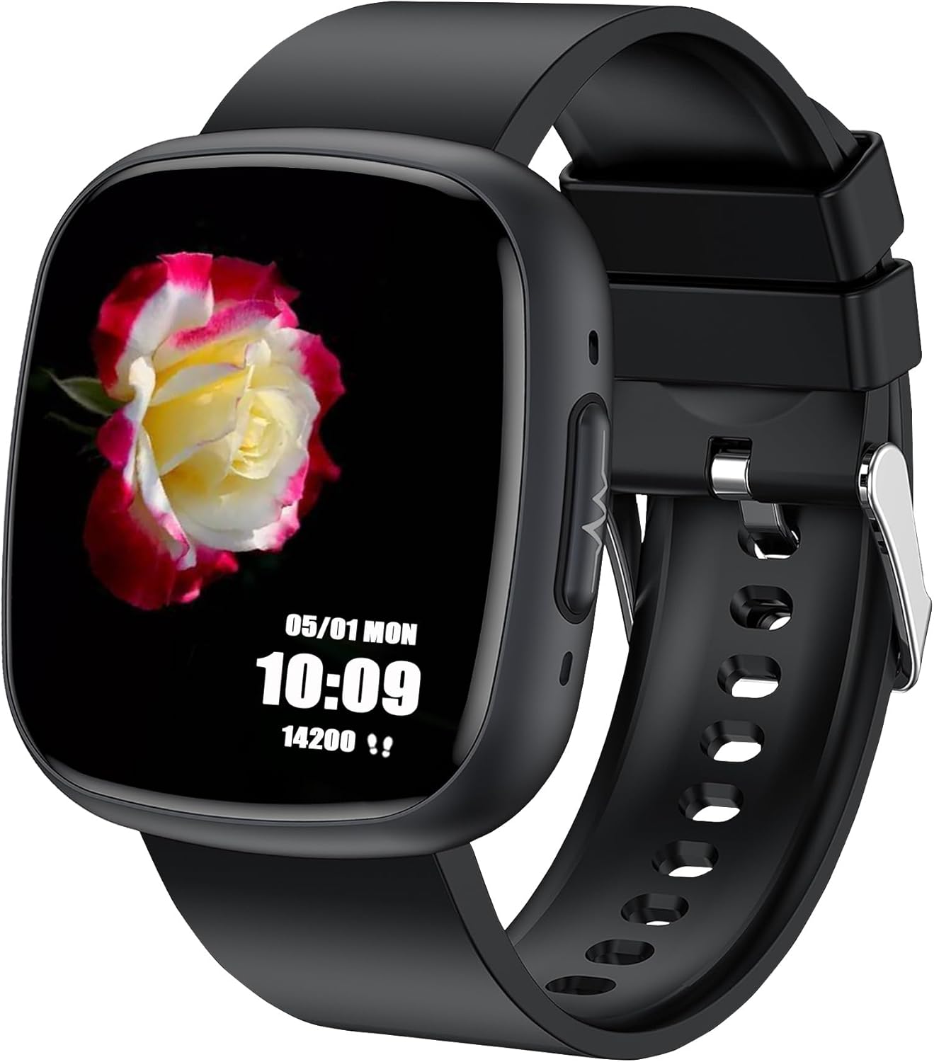 Advanced Health & Fitness Smartwatch,1.72” HD Touchscreen,Men’s Smartwatch,100+ Exercise Modes,24/7 Heart Rate,Blood Oxygen,Stress,Sleep Tracking,Waterproof Fitness Tracker (Black) Advanced Health & Fitness Smartwatch,1.72” HD Touchscreen,Men’s Smartwatch,100+ Exercise Modes,24/7 Heart Rate,Blood Oxygen,Stress,Sleep Tracking,Waterproof Fitness Tracker (Black)