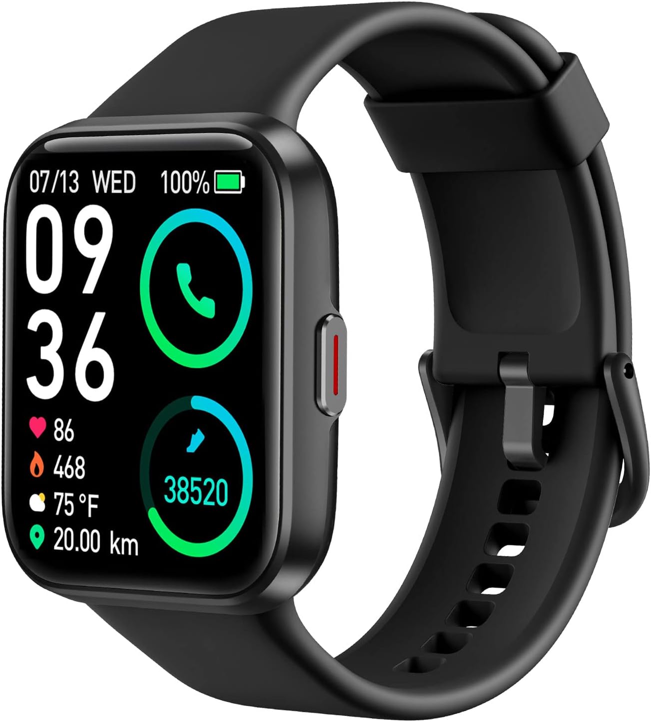 SKG Smart Watch for Men Women Android iPhone with Alexa Built-in & Bluetooth Call(Answer/Make Call) 1.69″ Fitness Tracker with IP68 Waterproof, 60+ Sports, Heart Rate SpO2 Monitor, V7 Pro SKG Smart Watch for Men Women Android iPhone with Alexa Built-in & Bluetooth Call(Answer/Make Call) 1.69″ Fitness Tracker with IP68 Waterproof, 60+ Sports, Heart Rate SpO2 Monitor, V7 Pro