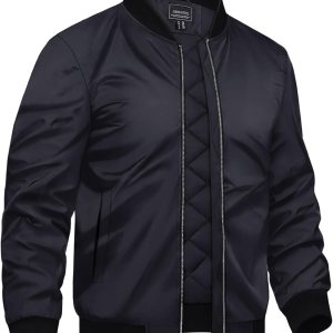 TACVASEN Mens Bomber Jackets Casual Fall Winter Warm...