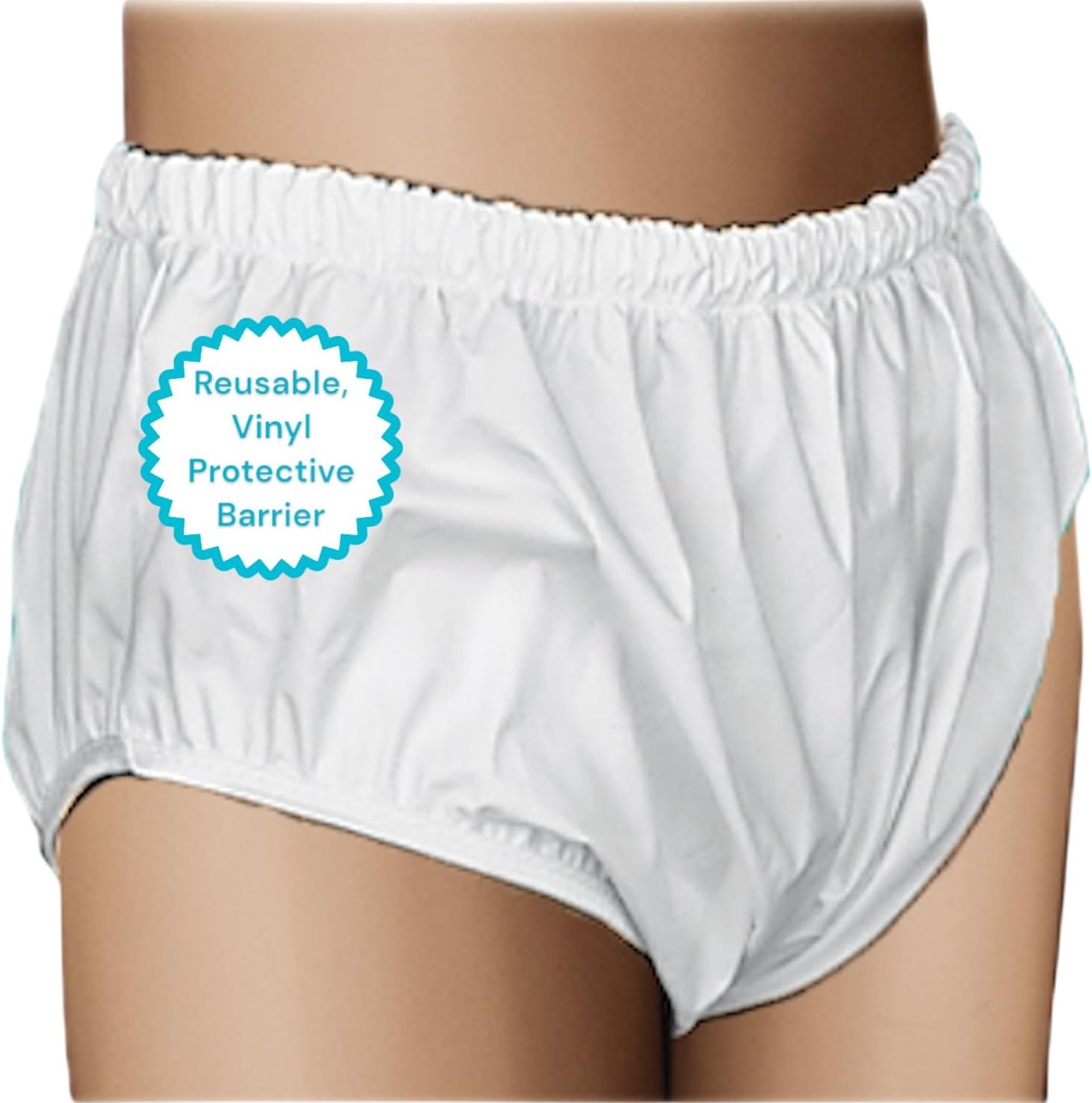 Essential Medical Supply Quik-Sorb Pull On Reusable Vinyl Incontinent Pants, X-Large Essential Medical Supply Quik-Sorb Pull On Reusable Vinyl Incontinent Pants, X-Large