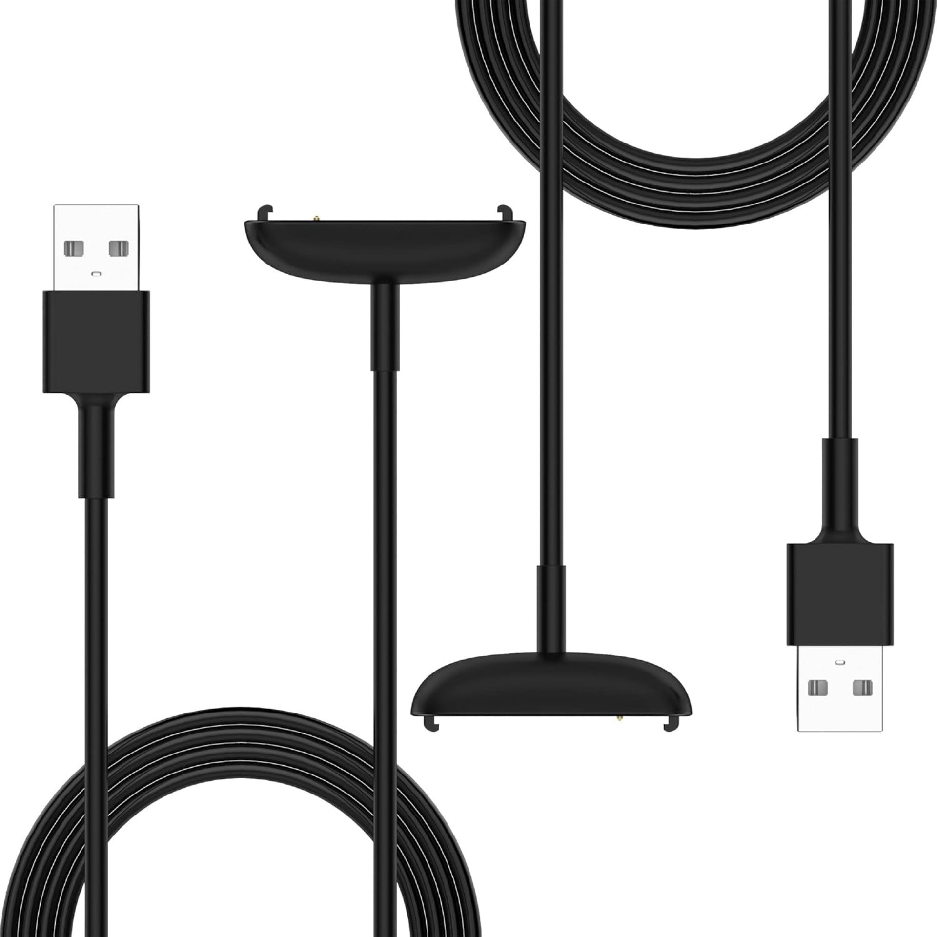 FitTurn Compatible with Fitbit Inspire 3 Charger Replacement USB Data Charger Dock Charging Cable Stand for Fitbit Inspire 3 Health & Fitness Smartwatch, 3Ft/30cm Sturdy Power Cord FitTurn Compatible with Fitbit Inspire 3 Charger Replacement USB Data Charger Dock Charging Cable Stand for Fitbit Inspire 3 Health & Fitness Smartwatch, 3Ft/30cm Sturdy Power Cord