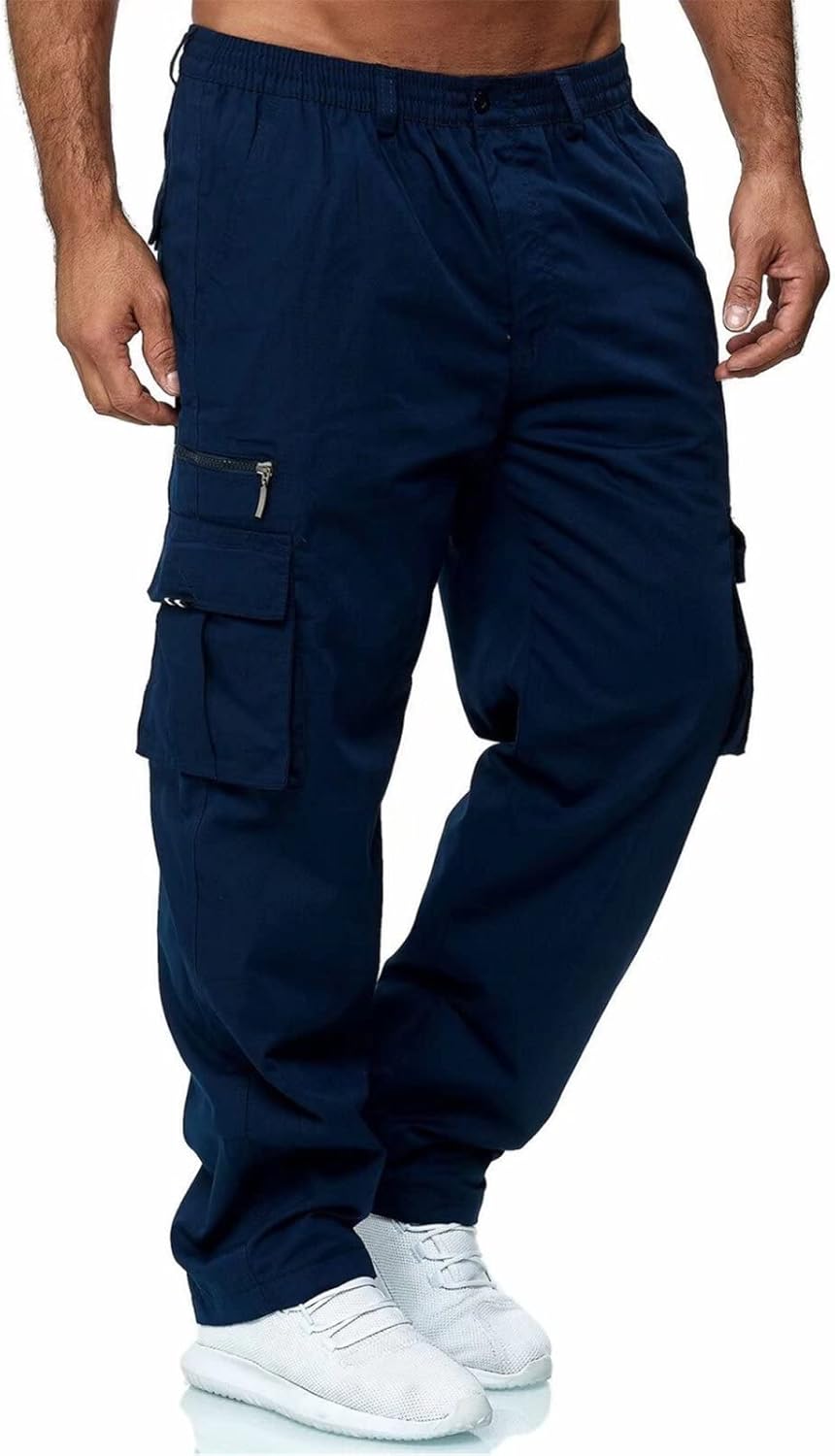 Men Outdoor Cargo Pant Lightweight Tactical Pant Hiking Jogger Classic Fit Multi Pockets Men Outdoor Cargo Pant Lightweight Tactical Pant Hiking Jogger Classic Fit Multi Pockets