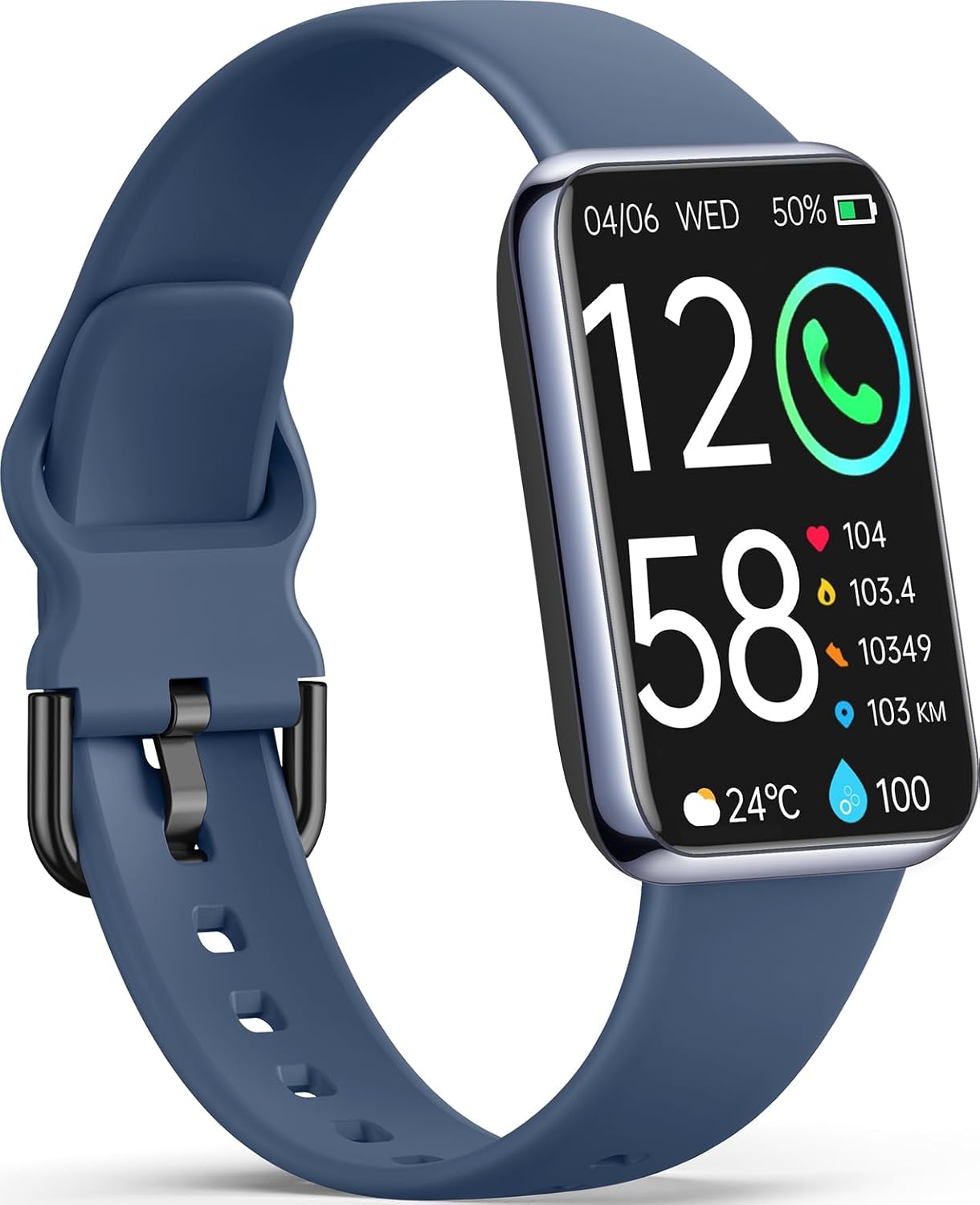 Health Fitness Tracker 2024 with 24/7 Heart Rate, Blood Oxygen, Blood Pressure, Sleep Tracker, IP68 Waterproof Activity Trackers with Step Tracker, Pedometer (S & L Bands Included) Health Fitness Tracker 2024 with 24/7 Heart Rate, Blood Oxygen, Blood Pressure, Sleep Tracker, IP68 Waterproof Activity Trackers with Step Tracker, Pedometer (S & L Bands Included)