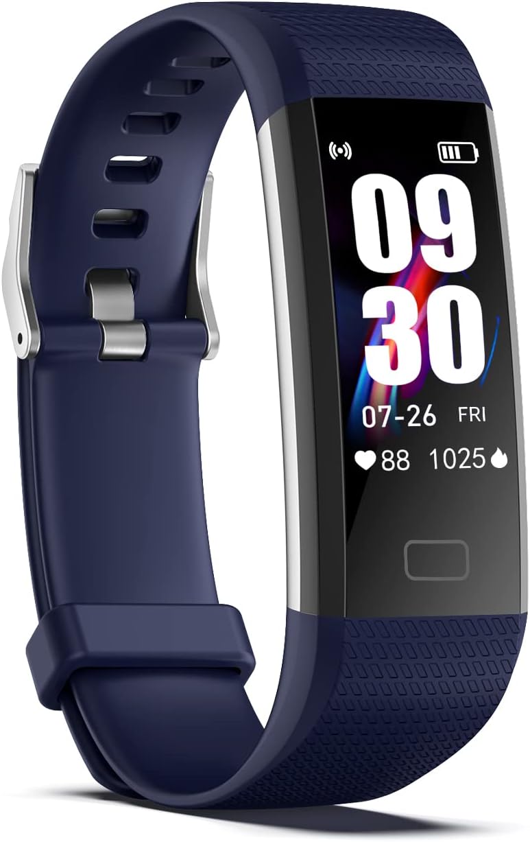 ENGERWALL Fitness Tracker with Step Counter/Calories/Stopwatch, Activity Tracker with Heart Rate Monitor, IP68, Health Tracker with Sleep Tracker, Smartwatch, Pedometer Watch for Women Men Kids ENGERWALL Fitness Tracker with Step Counter/Calories/Stopwatch, Activity Tracker with Heart Rate Monitor, IP68, Health Tracker with Sleep Tracker, Smartwatch, Pedometer Watch for Women Men Kids