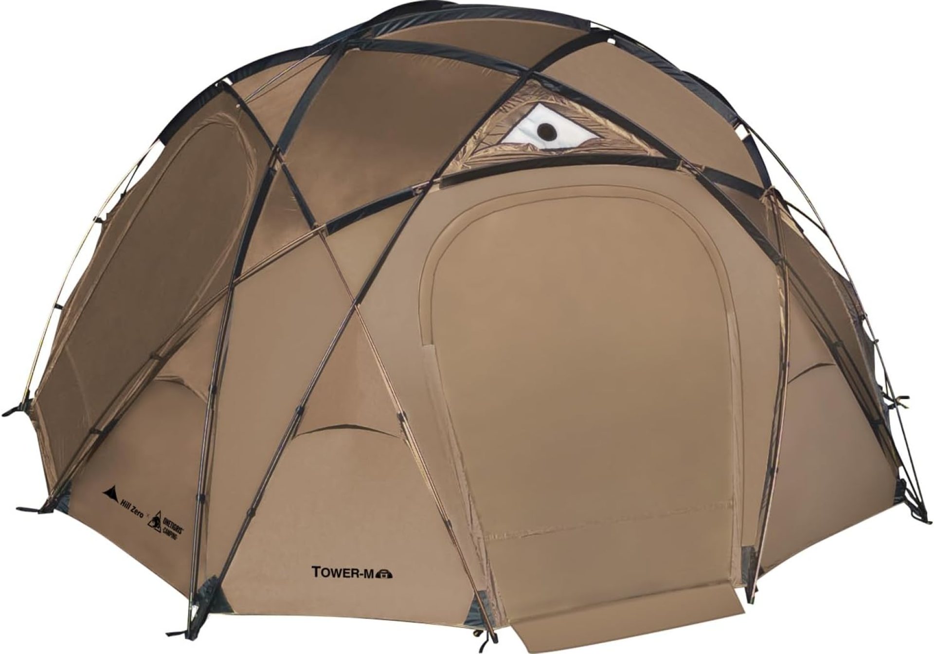 OneTigris Tower M Dome Tent, Waterproof Windproof 4 Person Tent with Stove Jack for Camping, Hiking, Hunting, Bushcraft, Winter, Car Trips OneTigris Tower M Dome Tent, Waterproof Windproof 4 Person Tent with Stove Jack for Camping, Hiking, Hunting, Bushcraft, Winter, Car Trips