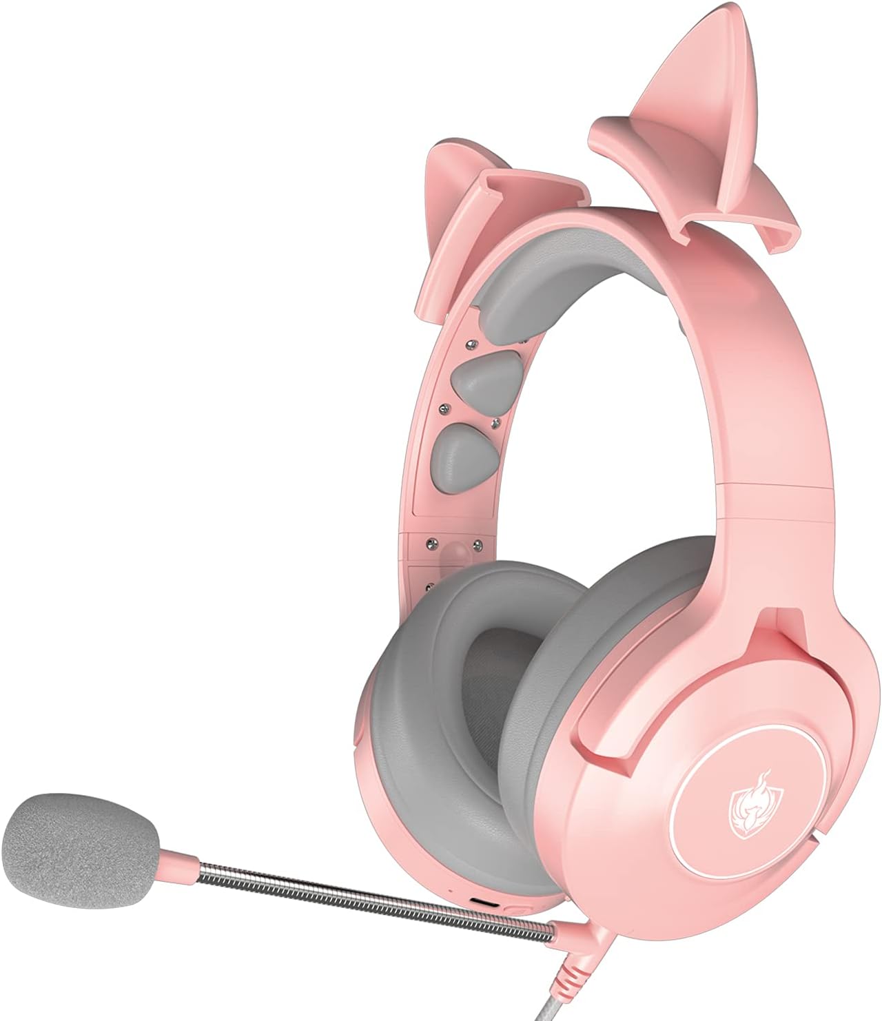 PHOINIKAS PS4 Gaming Headset for PS5, PC, Switch, Q9 Over Ear Gaming Headphones with Detachable Mic, Wireless Bluetooth 5.3 Music Headphones only for Phone/Laptop/Table (Pink) PHOINIKAS PS4 Gaming Headset for PS5, PC, Switch, Q9 Over Ear Gaming Headphones with Detachable Mic, Wireless Bluetooth 5.3 Music Headphones only for Phone/Laptop/Table (Pink)