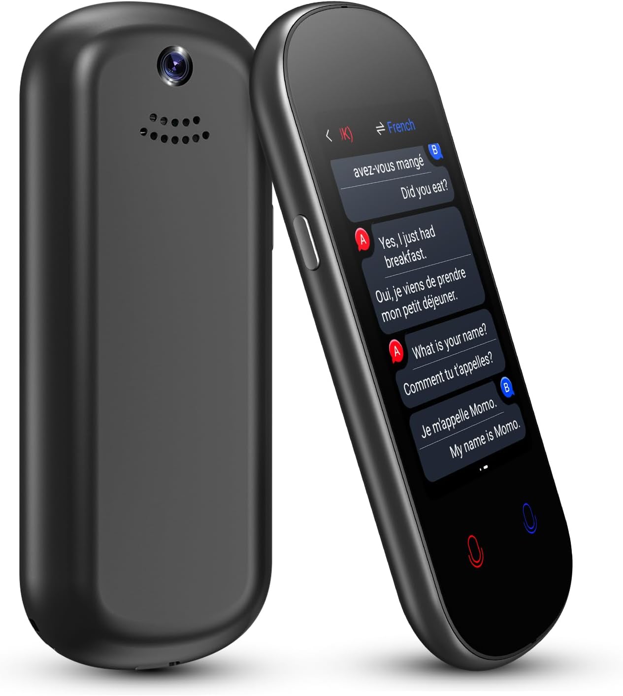 Language Translator Device 137+ Languages Instant Two-Way Translator Device, Real Time Voice Translation Device Support Online/Offline/Photo Translation with 3”HD Touchscreen for Business Travel Gift Language Translator Device 137+ Languages Instant Two-Way Translator Device, Real Time Voice Translation Device Support Online/Offline/Photo Translation with 3”HD Touchscreen for Business Travel Gift