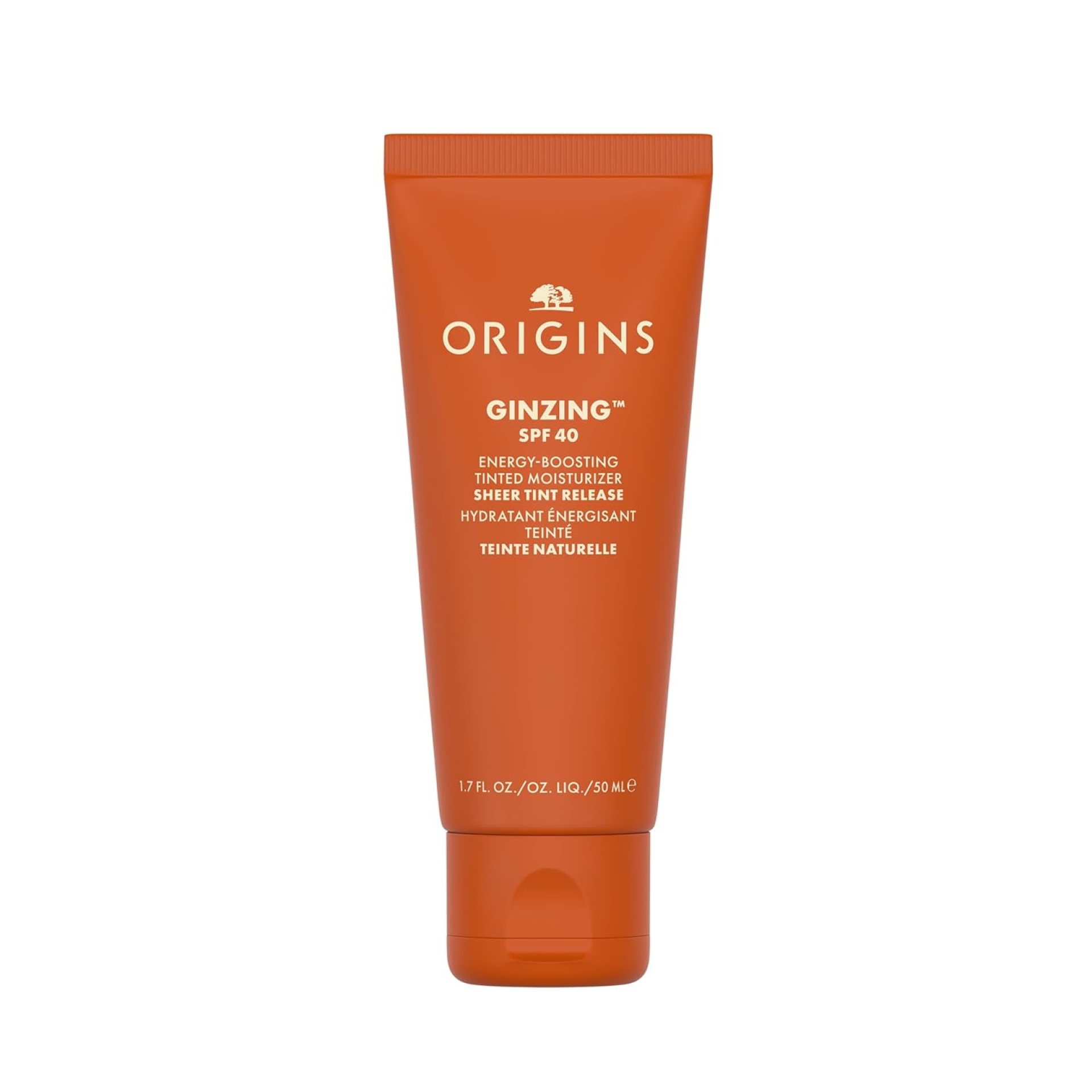 Origins GinZing Energy-Boosting Tinted Moisturizer with SPF 40 | Hydrates & Perfects | With Caffeine from Coffee Beans, 1.7 Fl Oz Origins GinZing Energy-Boosting Tinted Moisturizer with SPF 40 | Hydrates & Perfects | With Caffeine from Coffee Beans, 1.7 Fl Oz