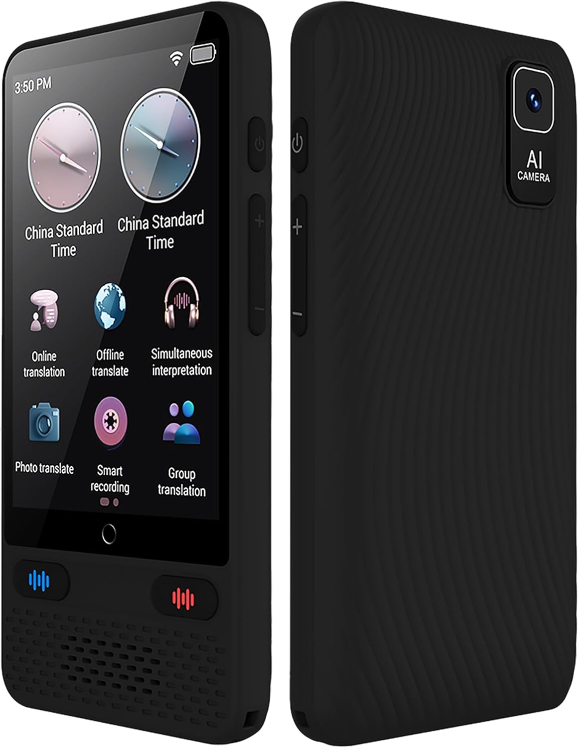 Voice Translation Language Translator Device – Portable Pocket Smart Instant Ai Translators Supported 138 Languages – Internet or Offline No Needed WiFi Real-time Two Way with Recorder and Camera Voice Translation Language Translator Device – Portable Pocket Smart Instant Ai Translators Supported 138 Languages – Internet or Offline No Needed WiFi Real-time Two Way with Recorder and Camera