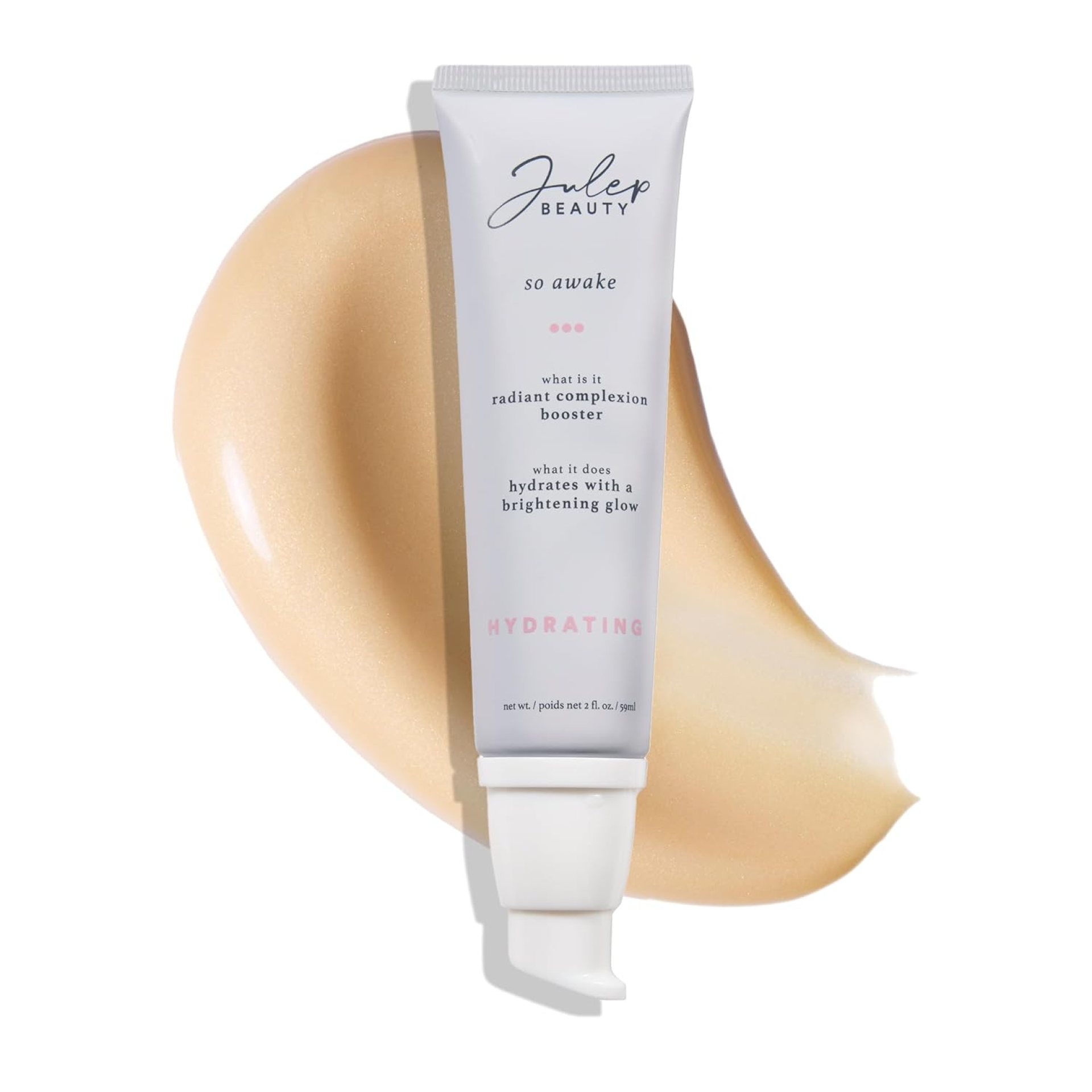 Julep So Awake Snail Mucin Radiant Complexion Booster & Moisturizer | Natural Glow Enhancer | Brightening Daily Moisturizer And Primer For Face | For Dry and Dull Skin, 2.5 Oz Julep So Awake Snail Mucin Radiant Complexion Booster & Moisturizer | Natural Glow Enhancer | Brightening Daily Moisturizer And Primer For Face | For Dry and Dull Skin, 2.5 Oz