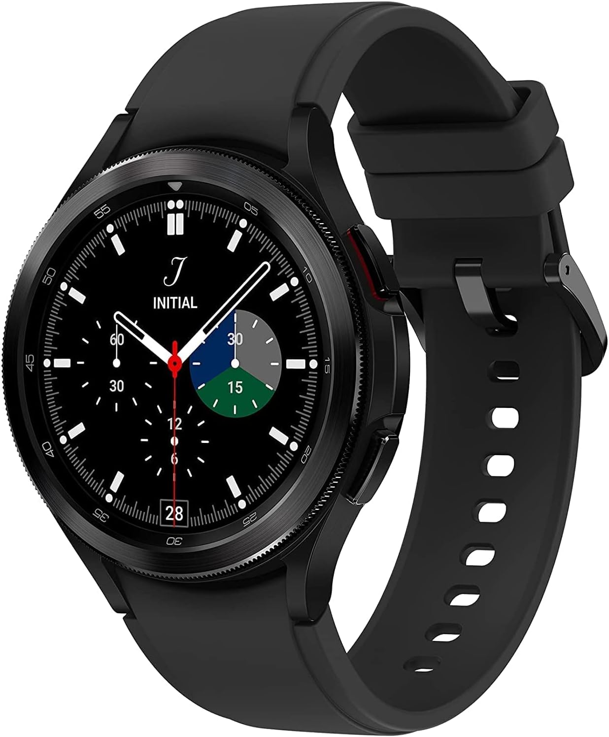 SAMSUNG Galaxy Watch 4 Classic 46mm Smartwatch with ECG Monitor Tracker for Health, Fitness, Running, Sleep Cycles, GPS Fall Detection & Bluetooth, US Version, Black SAMSUNG Galaxy Watch 4 Classic 46mm Smartwatch with ECG Monitor Tracker for Health, Fitness, Running, Sleep Cycles, GPS Fall Detection & Bluetooth, US Version, Black