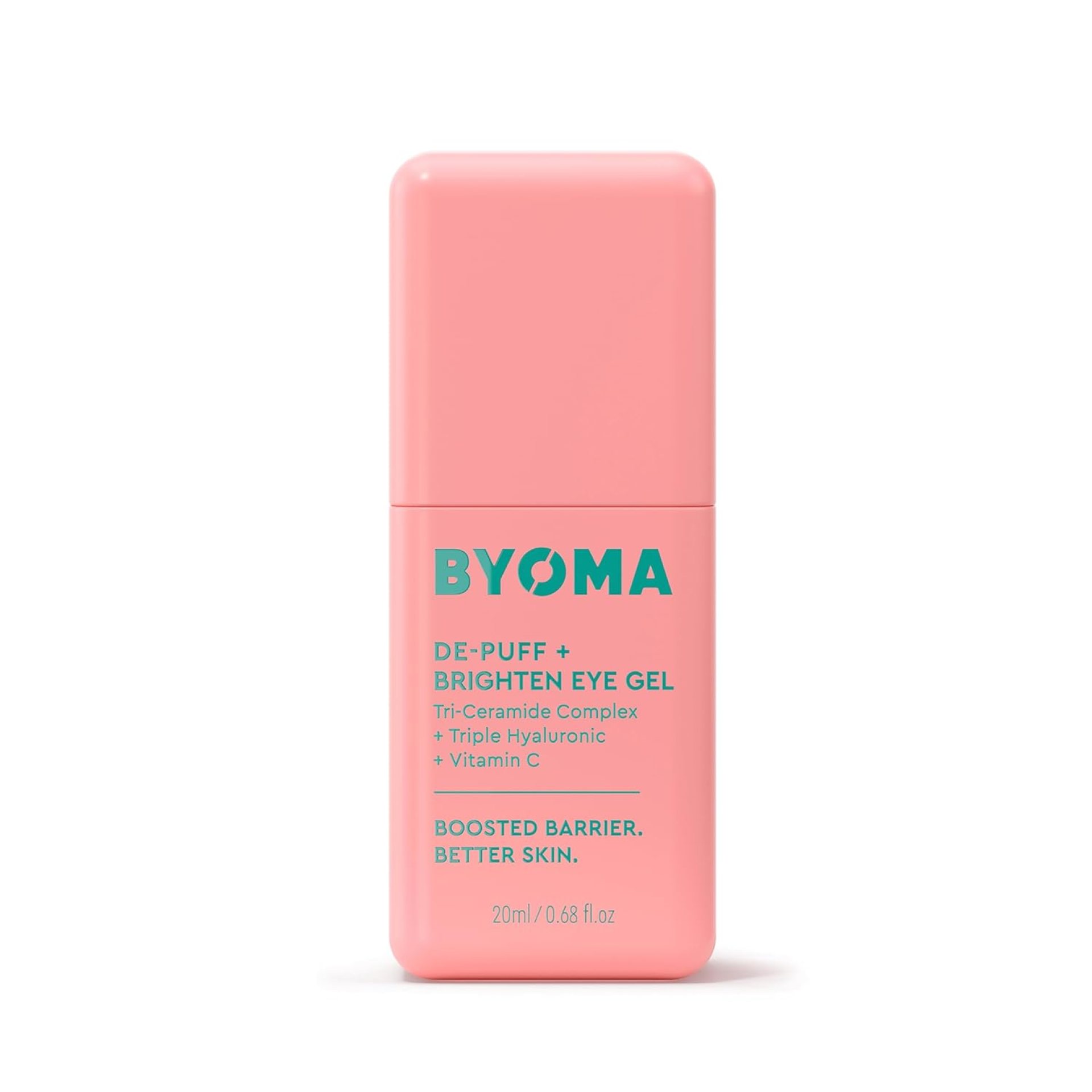 BYOMA De-Puff + Brighten Eye Gel – Lightweight Gel Eye Cream for Dark Circles, Puffiness & Wrinkles – Under Eye Cream With Hyaluronic Acid & Vitamin C – Barrier Repair Skincare – 0.68 fl. oz BYOMA De-Puff + Brighten Eye Gel – Lightweight Gel Eye Cream for Dark Circles, Puffiness & Wrinkles – Under Eye Cream With Hyaluronic Acid & Vitamin C – Barrier Repair Skincare – 0.68 fl. oz