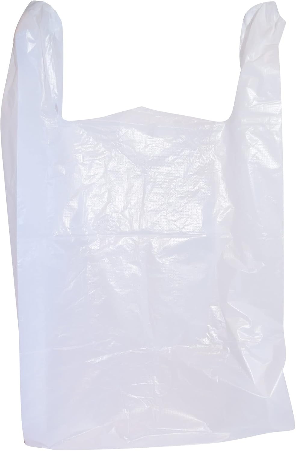 100 Large Plastic Grocery T-Shirt Bags – Plain White 12″ x 6″ x 21″ by JA Kitchens 100 Large Plastic Grocery T-Shirt Bags – Plain White 12″ x 6″ x 21″ by JA Kitchens
