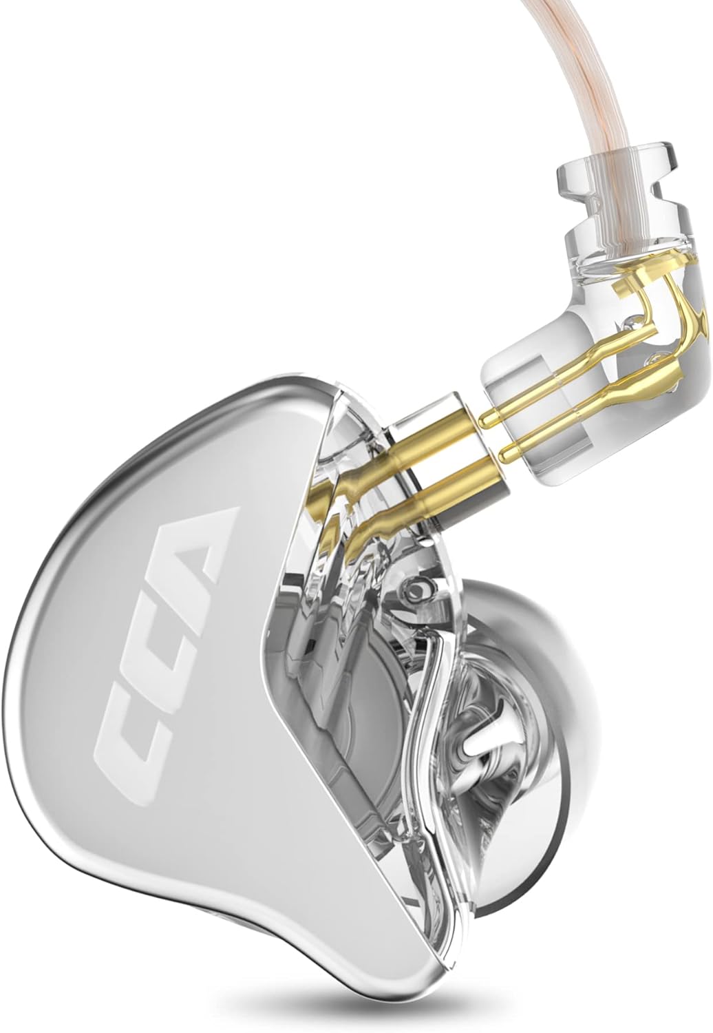 CCA CRA in Ear Monitor Headphones, Ultra-Thin Diaphragm Dynamic Driver IEM Earphones, Clear Sound & Deep Bass, Wired Gaming Earbuds with Tangle-Free Detachable Cable for Singer Musicians Drummers DJ CCA CRA in Ear Monitor Headphones, Ultra-Thin Diaphragm Dynamic Driver IEM Earphones, Clear Sound & Deep Bass, Wired Gaming Earbuds with Tangle-Free Detachable Cable for Singer Musicians Drummers DJ