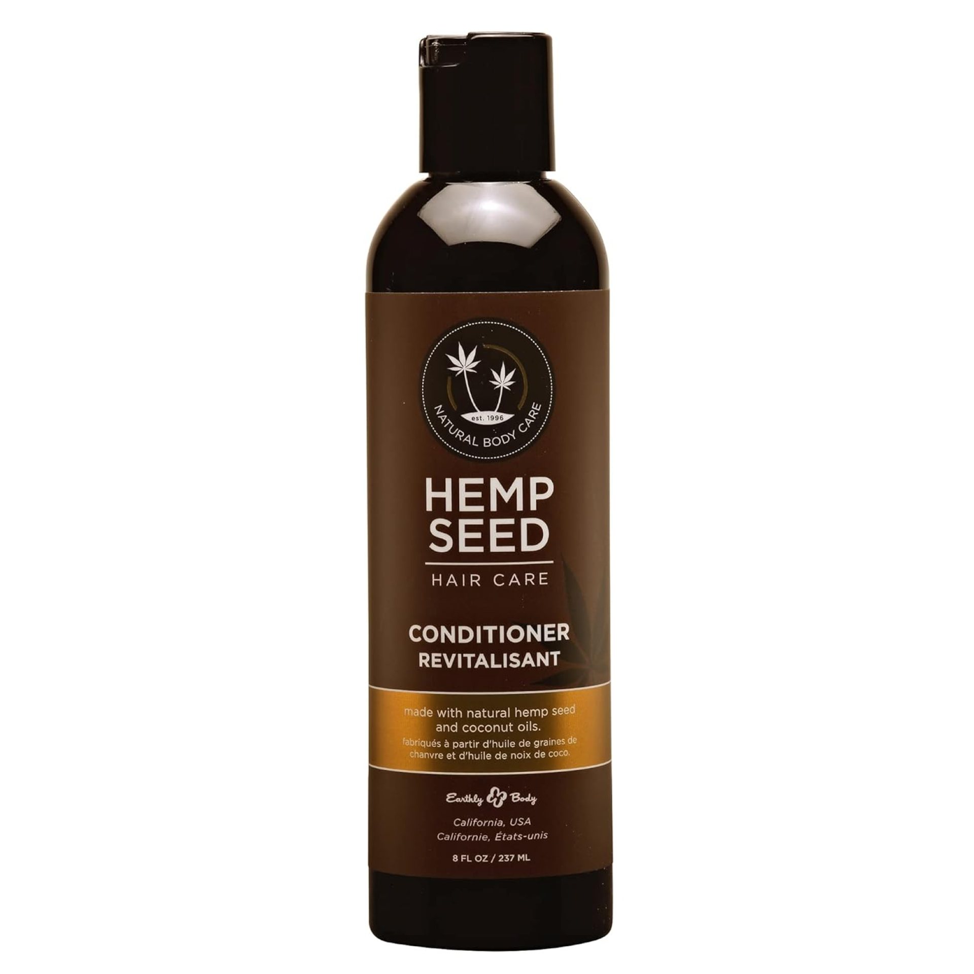 Hemp Hair Conditioner – 8 oz – With Hemp Seed Oil, Coconut Oil & Vitamin E – Keeps Hair Soft & Smooth – Vegan, Cruelty-Free Hemp Hair Conditioner – 8 oz – With Hemp Seed Oil, Coconut Oil & Vitamin E – Keeps Hair Soft & Smooth – Vegan, Cruelty-Free