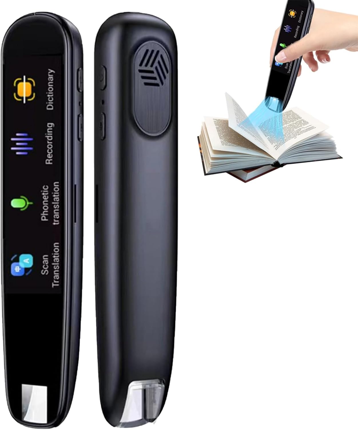 Lexipen, Lexipen Scanning Translation Pen for Students, 112 Language Translation Scanning Reading Pen, Translator Pen 2.0, Translator Pen 2024, Amigopen Multipurpose Translation Device-Black Lexipen, Lexipen Scanning Translation Pen for Students, 112 Language Translation Scanning Reading Pen, Translator Pen 2.0, Translator Pen 2024, Amigopen Multipurpose Translation Device-Black