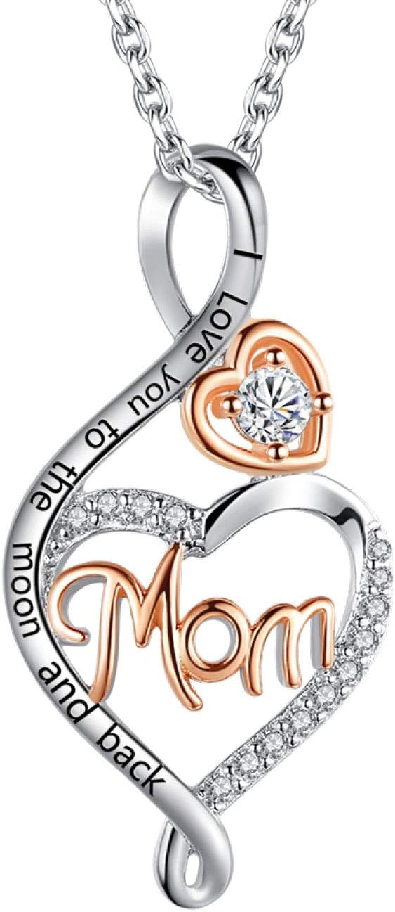 BFF&UNICORN Mothers Day Gifts for Women, Sterling Silver Mom Nana Grandma Necklace, Birthday Mothers Day Jewelry Gifts for Mom Grandma Wife from Daughter Son BFF&UNICORN Mothers Day Gifts for Women, Sterling Silver Mom Nana Grandma Necklace, Birthday Mothers Day Jewelry Gifts for Mom Grandma Wife from Daughter Son
