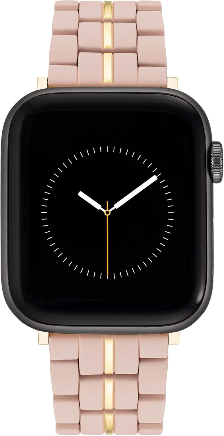 NINE WEST Fashion Rubberized Bracelet for Apple Watch Secure, Adjustable NINE WEST Fashion Rubberized Bracelet for Apple Watch Secure, Adjustable
