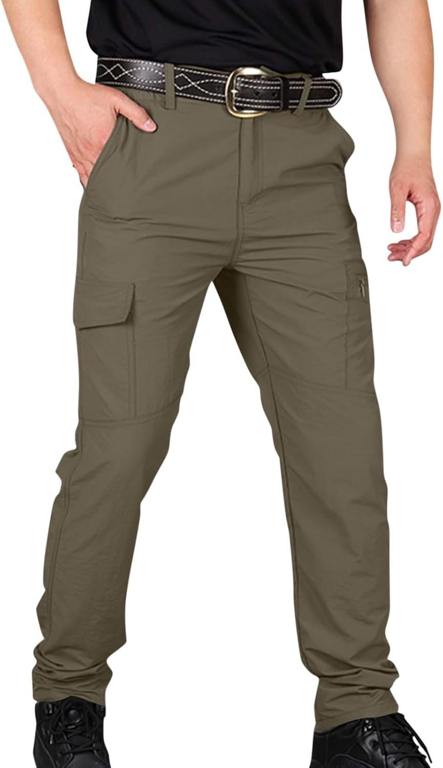 Mens Cargo Pants Stretch Camping Waterproof Outdoor Hiking Pants Travel Lightweight Camouflage Resistant Work Pants Mens Cargo Pants Stretch Camping Waterproof Outdoor Hiking Pants Travel Lightweight Camouflage Resistant Work Pants