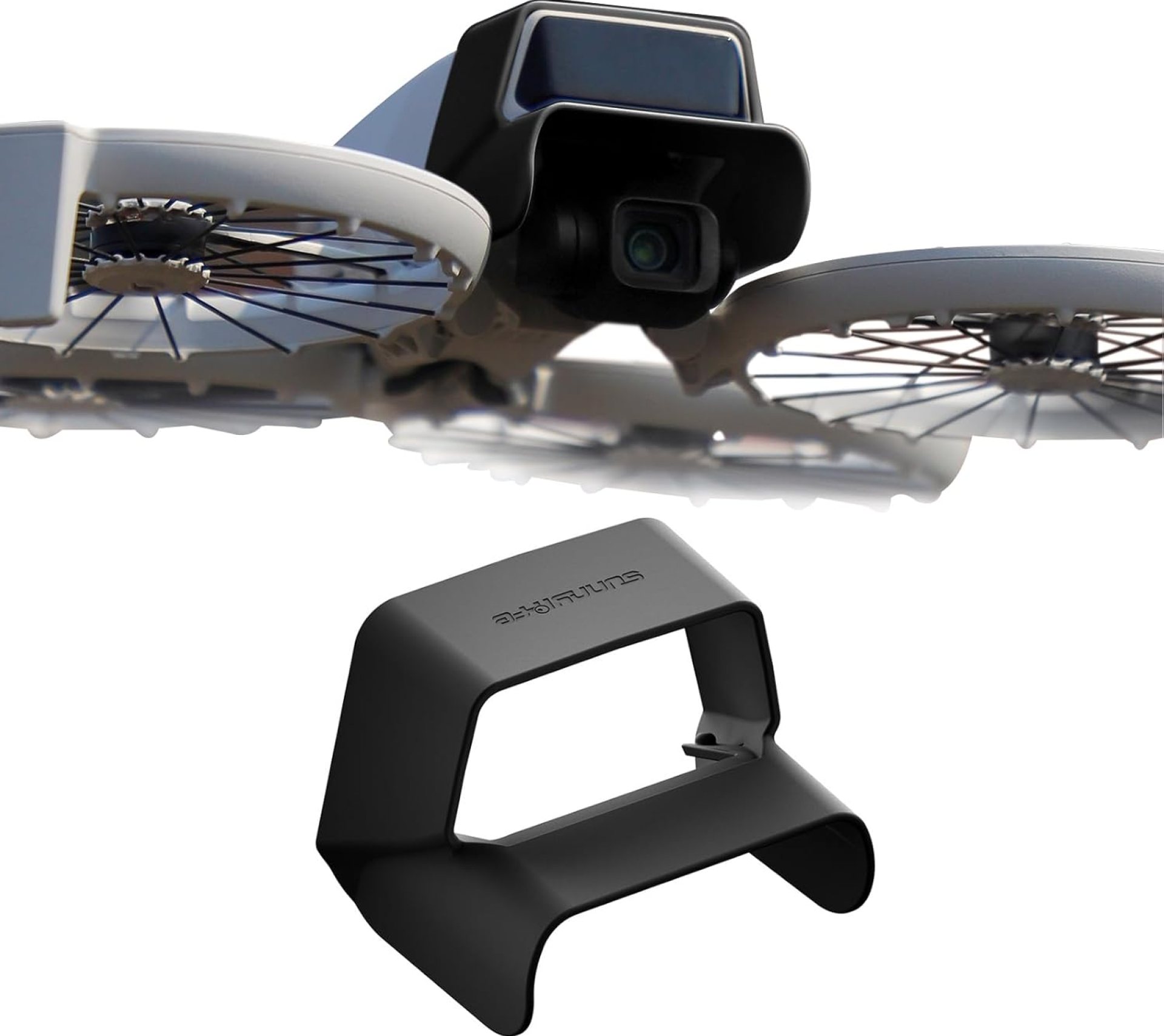 Lens Hood for DJI Flip Drone, Anti-Glare Sunshade Cover, Gimbal Camera Guard Protector for DJI Flip Accessories (Black) Lens Hood for DJI Flip Drone, Anti-Glare Sunshade Cover, Gimbal Camera Guard Protector for DJI Flip Accessories (Black)