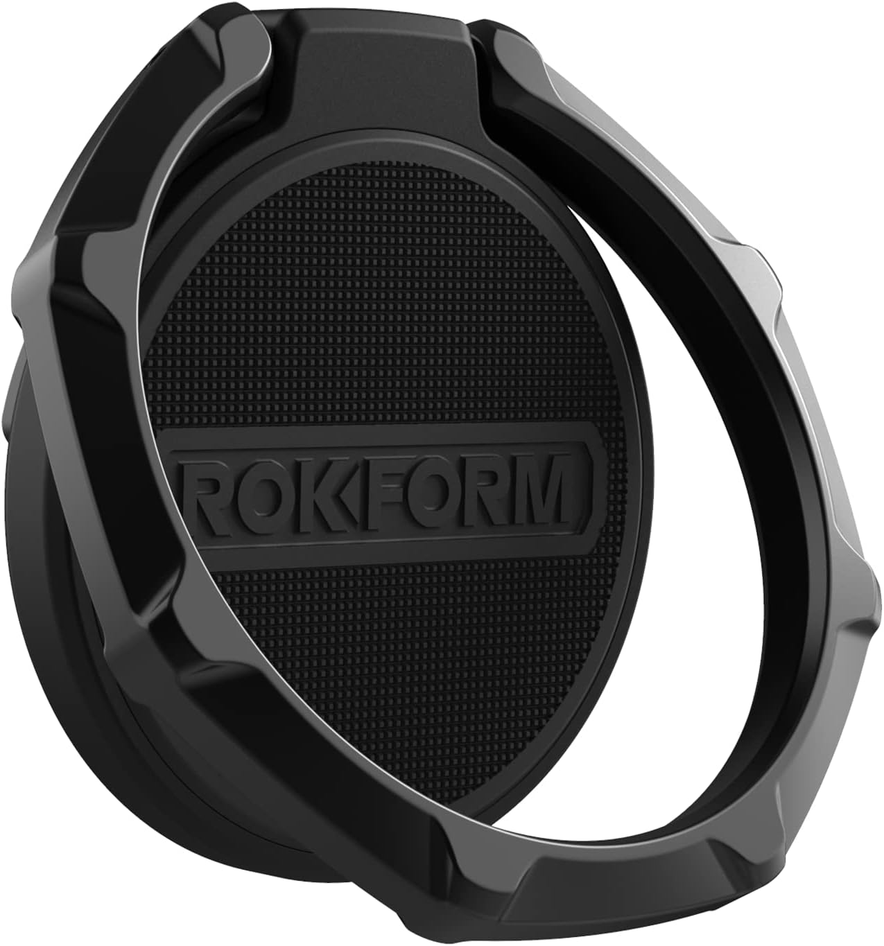 Rokform – Magnetic Sport Ring Grip and Stand, Thin Metal Cell Phone Ring Holder, Specially Designed for Rokform iPhone & Samsung Twist Lock Cases (Black) Rokform – Magnetic Sport Ring Grip and Stand, Thin Metal Cell Phone Ring Holder, Specially Designed for Rokform iPhone & Samsung Twist Lock Cases (Black)