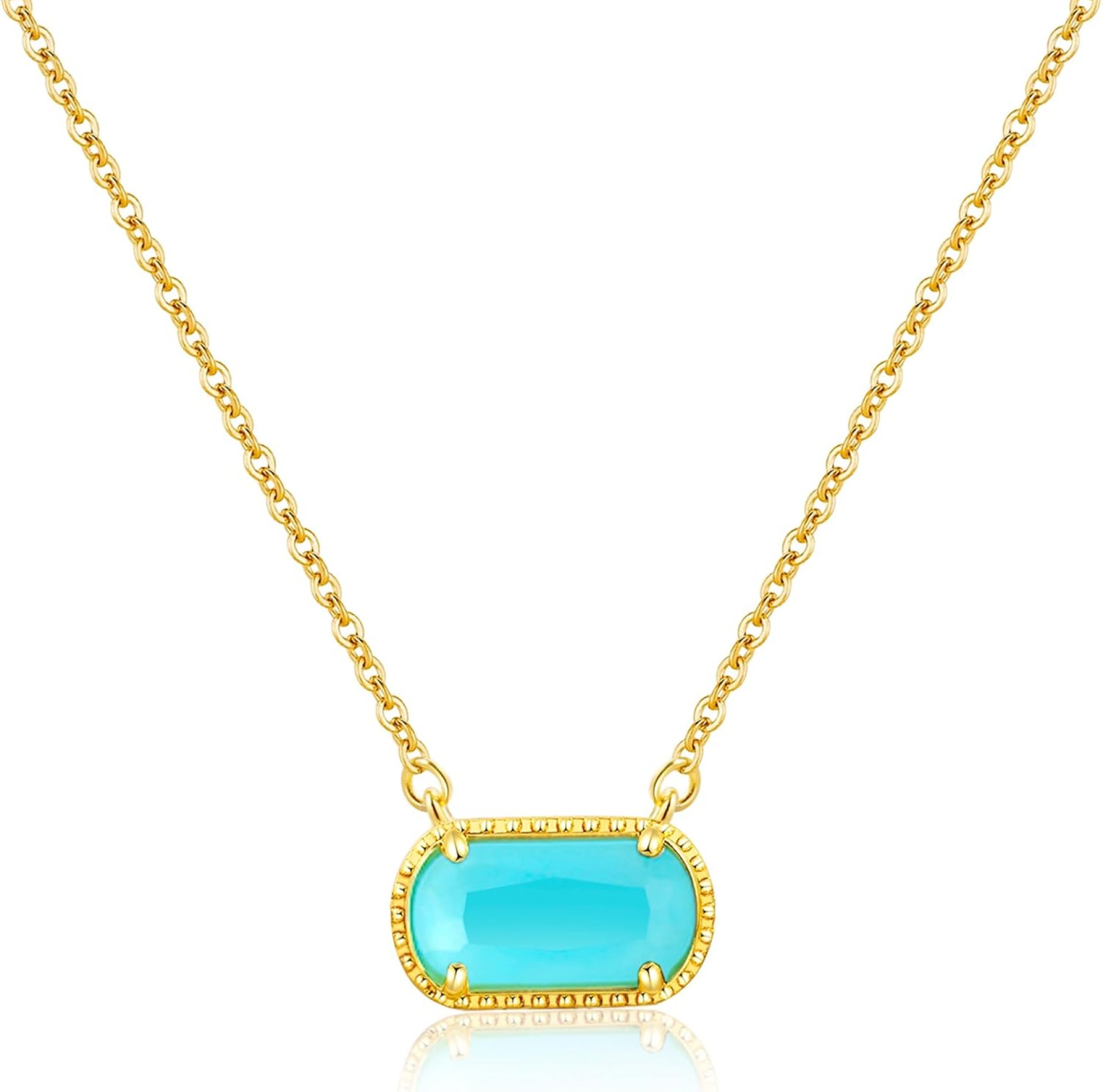Birthstone Necklace for Women 14k Gold Plated Preppy Oval Stone Necklaces Trendy Zircon Pendant Necklaces Birthday Gifts for Women Mom Wife Friends Birthstone Necklace for Women 14k Gold Plated Preppy Oval Stone Necklaces Trendy Zircon Pendant Necklaces Birthday Gifts for Women Mom Wife Friends