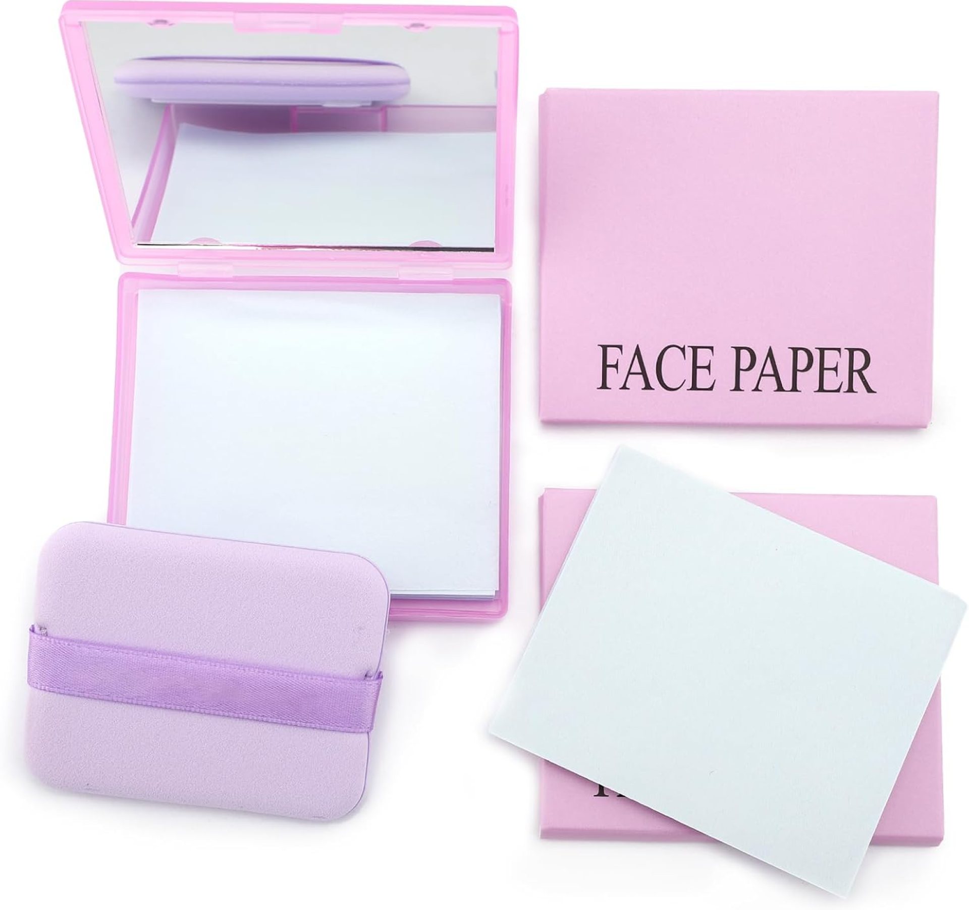 Erinde Oil Blotting Sheets for Face with Mirror and Puff, 300 Sheets Oil Blotting Paper for Oily Skin, Face Oil Absorbing Sheets, Natural Oil Control Film, Absorb Excess Oil, Makeup Friendly Erinde Oil Blotting Sheets for Face with Mirror and Puff, 300 Sheets Oil Blotting Paper for Oily Skin, Face Oil Absorbing Sheets, Natural Oil Control Film, Absorb Excess Oil, Makeup Friendly