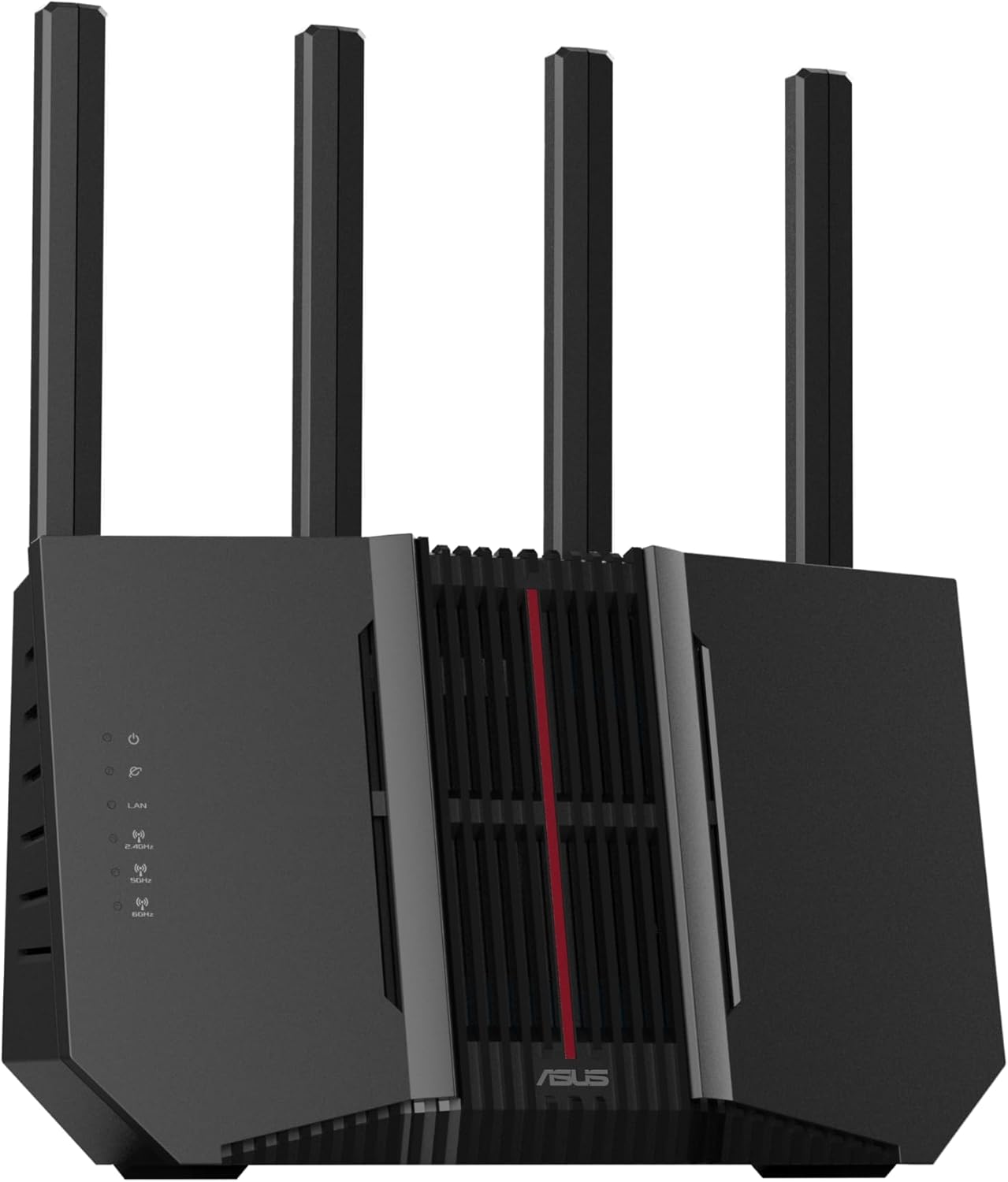 ASUS RT-BE92U BE9700 Tri-Band WiFi 7 Router, Supports New 320MHz Bandwidth & 4096-QAM, MLO, AI WAN Detection, AiMesh Support, Subscription-Free Network Security & Comprehensive VPN Features ASUS RT-BE92U BE9700 Tri-Band WiFi 7 Router, Supports New 320MHz Bandwidth & 4096-QAM, MLO, AI WAN Detection, AiMesh Support, Subscription-Free Network Security & Comprehensive VPN Features