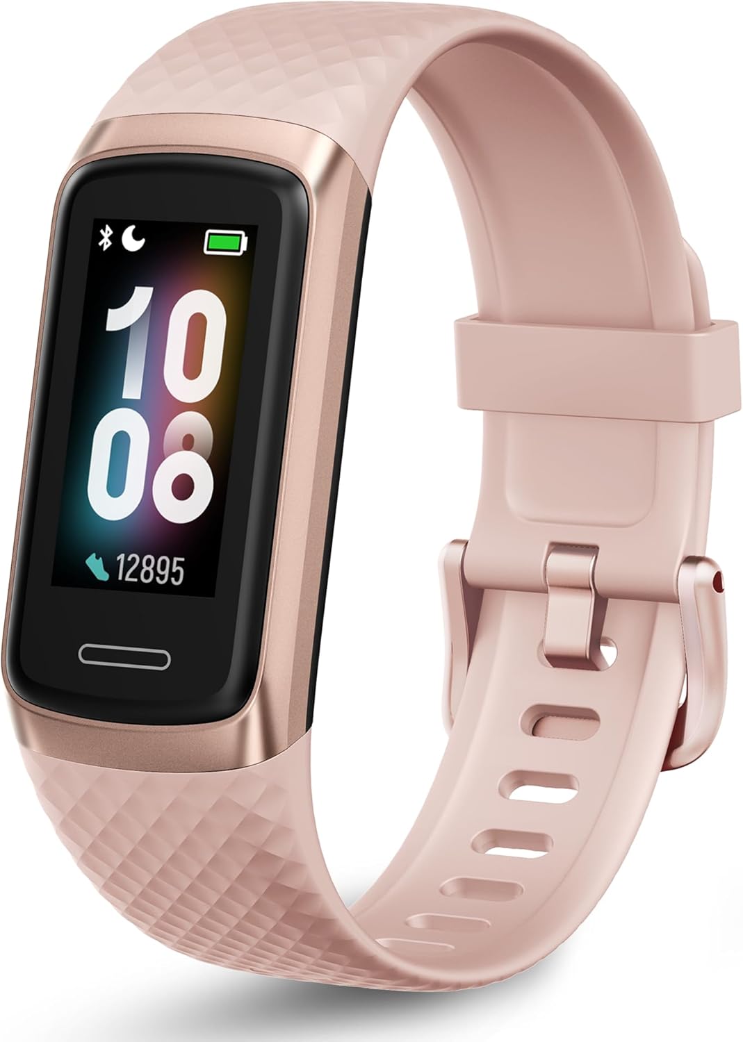 OCTANDRA Active 2 VeryFit Fitness Tracker Heart Rate SpO2 Blood Oxygen Saturation Sleep Monitor Step Counter Pedometer IP68 Waterproof Activity Running Smart Watches for Men Women (ID155) (Pink) OCTANDRA Active 2 VeryFit Fitness Tracker Heart Rate SpO2 Blood Oxygen Saturation Sleep Monitor Step Counter Pedometer IP68 Waterproof Activity Running Smart Watches for Men Women (ID155) (Pink)