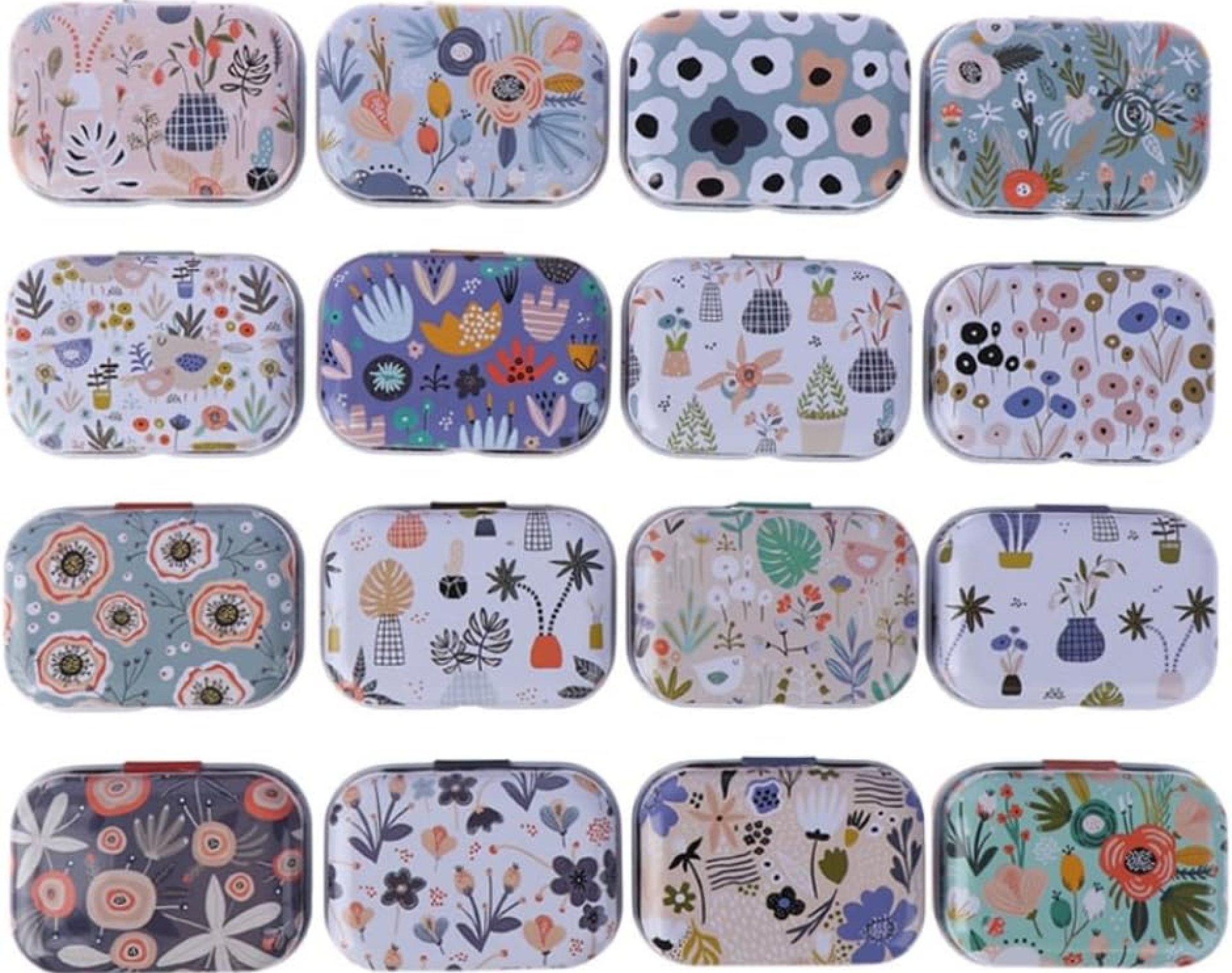 8Pcs Mini Flower Tin Trinket Jewelry Organizer Storage Box Decorative Boxes Small Metal Tins with Hinged Lids Portable Box Containers Storage Kit,Gifts for Women, Mom 8Pcs Mini Flower Tin Trinket Jewelry Organizer Storage Box Decorative Boxes Small Metal Tins with Hinged Lids Portable Box Containers Storage Kit,Gifts for Women, Mom
