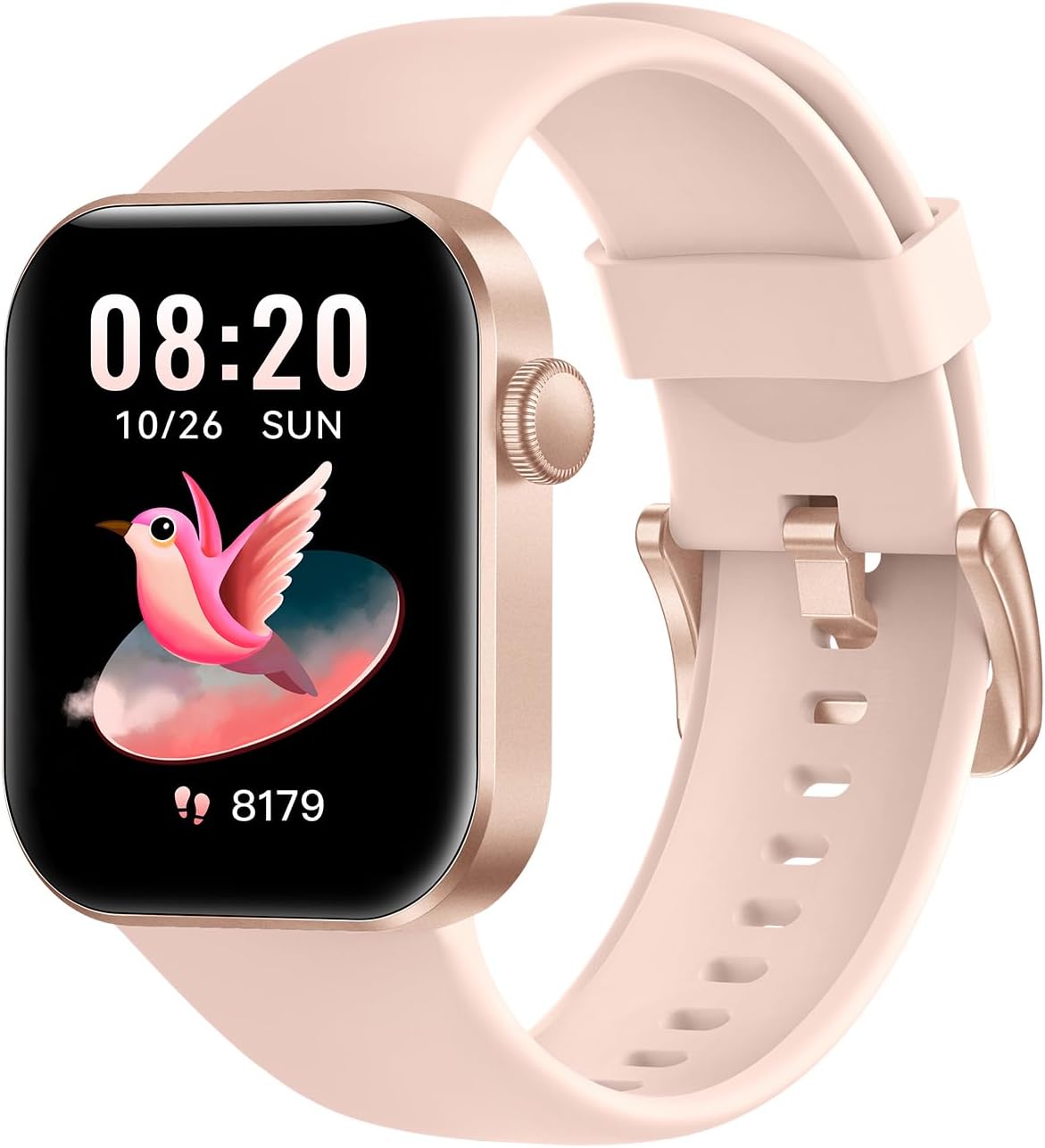 Smart Watch (Answer/Dial Call),1.85″ Touch Display Fitness Tracker with Heart Rate Blood Oxygen Sleep Monitor,147 Sport Modes Smartwatch with IP68 Waterproof,Step Counter Watch for iOS Android Smart Watch (Answer/Dial Call),1.85″ Touch Display Fitness Tracker with Heart Rate Blood Oxygen Sleep Monitor,147 Sport Modes Smartwatch with IP68 Waterproof,Step Counter Watch for iOS Android