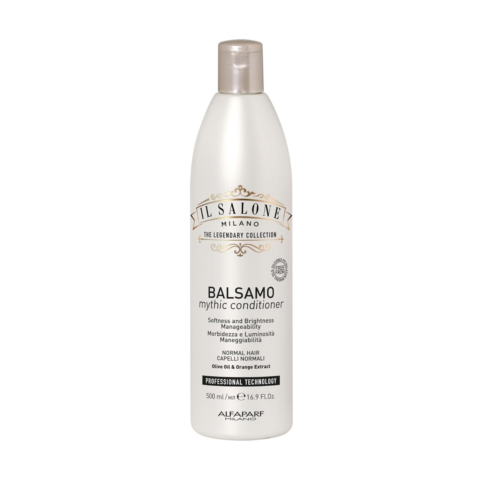 Il Salone Milano Professional Mythic Conditioner – Detangling Conditioner Formulated with Olive Oil + Orange Extract for Increased Shine and Manageability – Salon-Quality Hair Care (16.9 oz / 500 ml) Il Salone Milano Professional Mythic Conditioner – Detangling Conditioner Formulated with Olive Oil + Orange Extract for Increased Shine and Manageability – Salon-Quality Hair Care (16.9 oz / 500 ml)