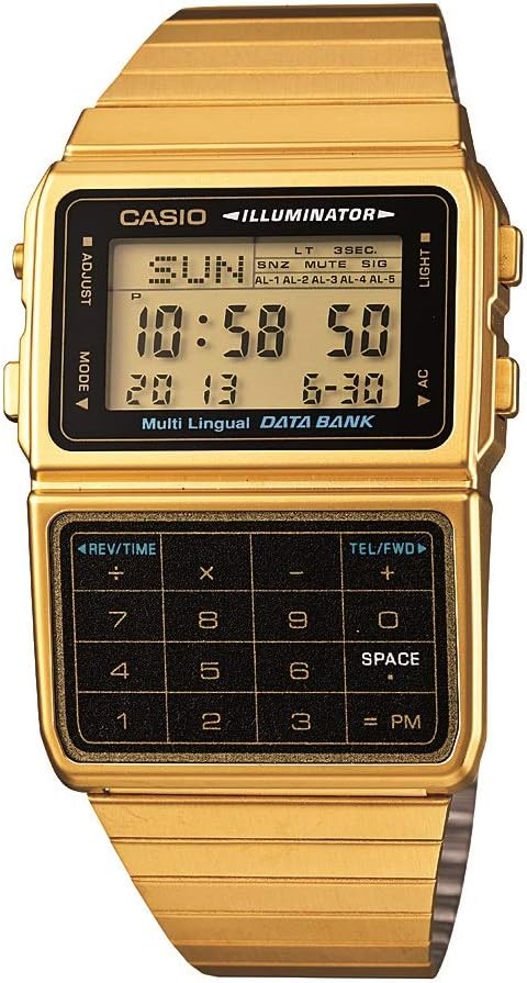 Casio Memory Calculator Databank Watch Casio Memory Calculator Databank Watch