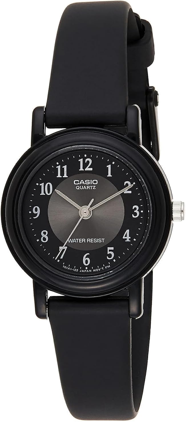 Casio LQ139A-1B3 Series | Watches for Women | Classic Analog Watch | Black | Water Resistant | Easy to Read Display | Lightweight & Comfortable | 3-Hand Analog | Accurate Timekeeping | 3 Year Battery Casio LQ139A-1B3 Series | Watches for Women | Classic Analog Watch | Black | Water Resistant | Easy to Read Display | Lightweight & Comfortable | 3-Hand Analog | Accurate Timekeeping | 3 Year Battery