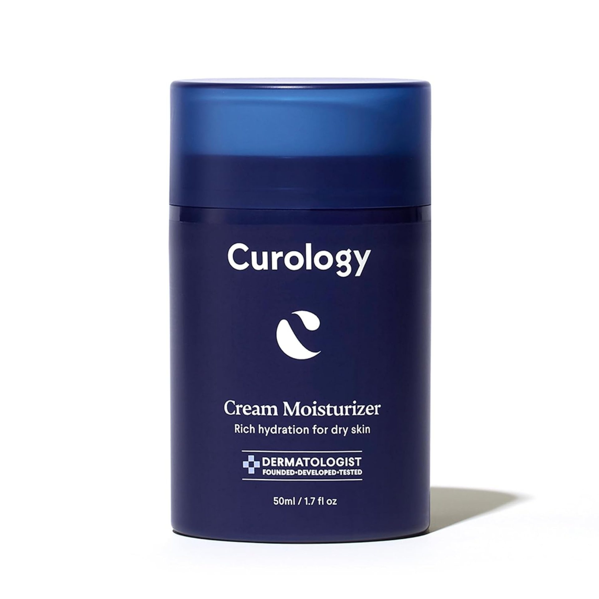 Curology Cream Moisturizer, Rich Hydrating Face Lotion for Dry Skin, with Shea Butter and Hyaluronic Acid, 1.7 fl oz Curology Cream Moisturizer, Rich Hydrating Face Lotion for Dry Skin, with Shea Butter and Hyaluronic Acid, 1.7 fl oz