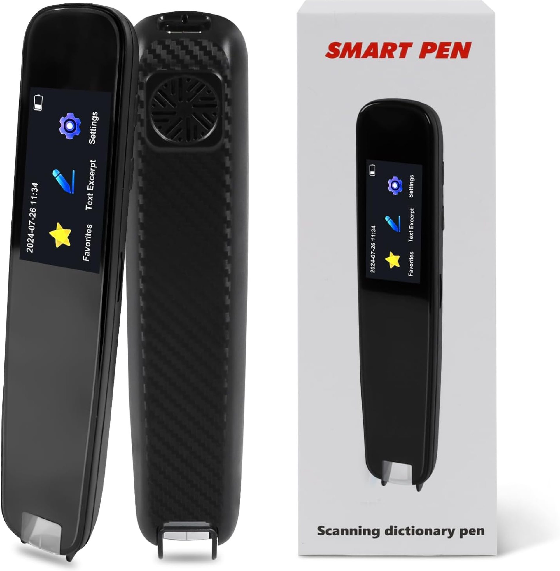 Translation Pen, Translator Pen Scanner Supporting 112 Language Translation Device, Text Traductor Inteligente, OCR Text to Speech, Wireless Reading Pen for Students, Dyslexia Translation Pen, Translator Pen Scanner Supporting 112 Language Translation Device, Text Traductor Inteligente, OCR Text to Speech, Wireless Reading Pen for Students, Dyslexia