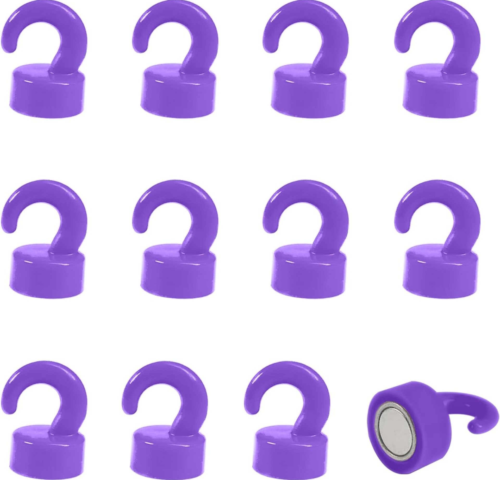Cruise Purpple Magnetic Hooks for Walls 8Lbs Heavy Duty Metal Hanging Hooks for Kitchen Easy Installation Cruise Purpple Magnetic Hooks for Walls 8Lbs Heavy Duty Metal Hanging Hooks for Kitchen Easy Installation