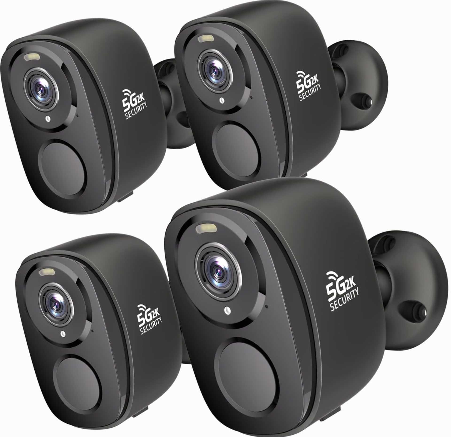 Security Cameras Wireless Outdoor, 2K Battery Powered Camera for Home Security with IP65, SD/ Free Cloud Storage, No Monthly Fee, AI Motion Detection, Color Night Vision, 2-Way Audio (BW4-G-4Pack) Security Cameras Wireless Outdoor, 2K Battery Powered Camera for Home Security with IP65, SD/ Free Cloud Storage, No Monthly Fee, AI Motion Detection, Color Night Vision, 2-Way Audio (BW4-G-4Pack)