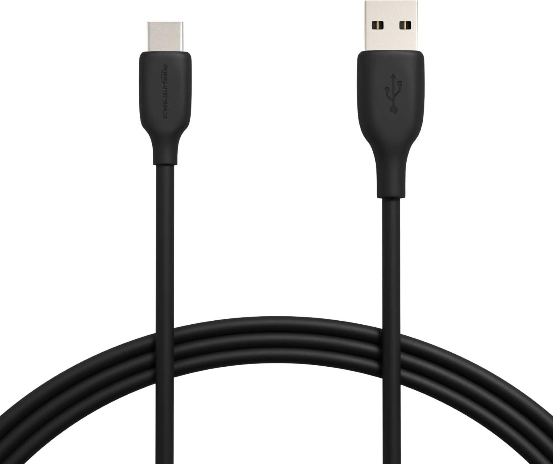 Amazon Basics USB-C to USB-A 2.0 Fast Charger Cable, 480Mbps Speed, USB-IF Certified, for Apple iPhone 16/15, iPad, Samsung Galaxy, Tablets, Laptops, 6 Foot, Black Amazon Basics USB-C to USB-A 2.0 Fast Charger Cable, 480Mbps Speed, USB-IF Certified, for Apple iPhone 16/15, iPad, Samsung Galaxy, Tablets, Laptops, 6 Foot, Black