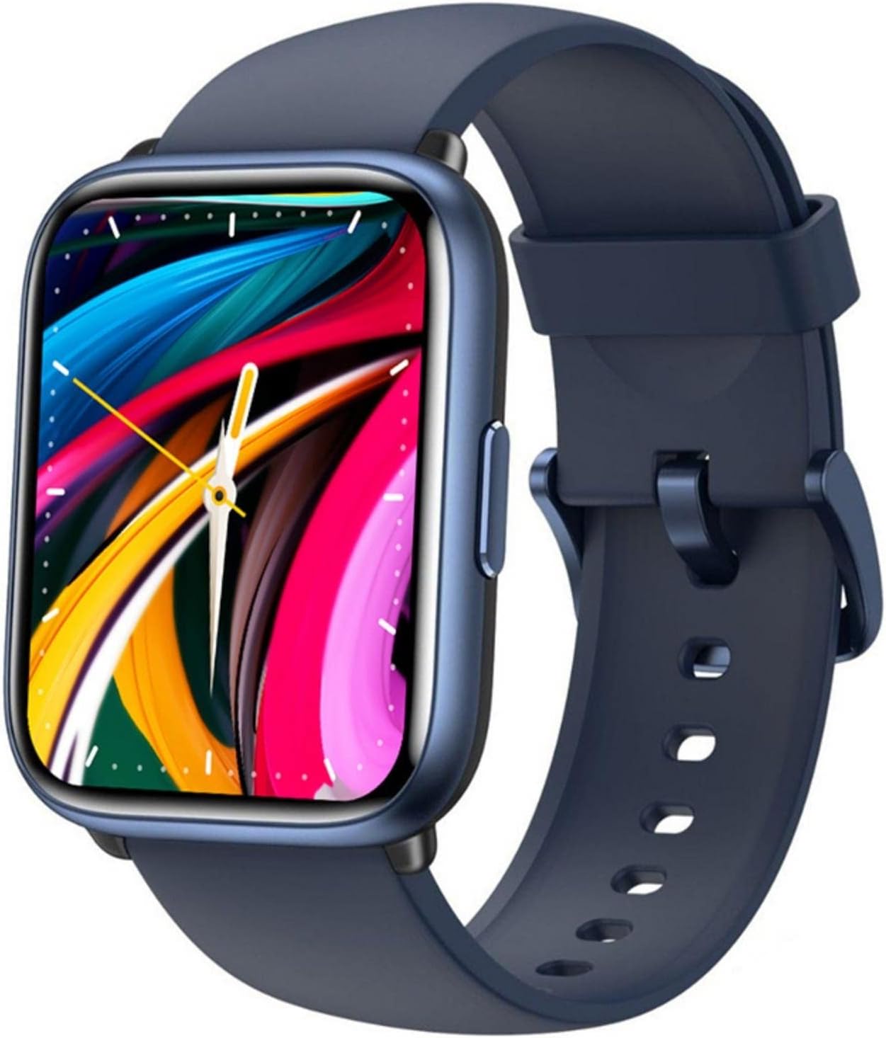 Smart Watch for Men Women, 1.8″ Full Touch Screen Fitness Tracker with Heart Rate SpO2 Sleep Monitor, 100+ Sports 5ATM Waterproof Swim Smartwatch for Android iOS Phones (Blue, 1.8″) Smart Watch for Men Women, 1.8″ Full Touch Screen Fitness Tracker with Heart Rate SpO2 Sleep Monitor, 100+ Sports 5ATM Waterproof Swim Smartwatch for Android iOS Phones (Blue, 1.8″)