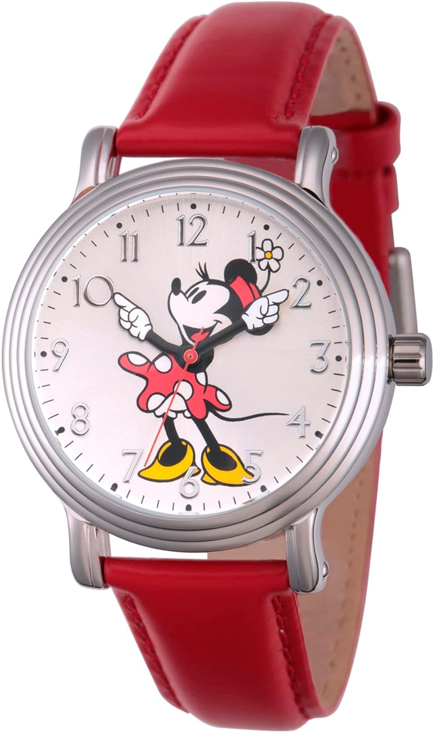Disney Minnie Mouse Adult Vintage Articulating Hands Analog Quartz Watch Disney Minnie Mouse Adult Vintage Articulating Hands Analog Quartz Watch
