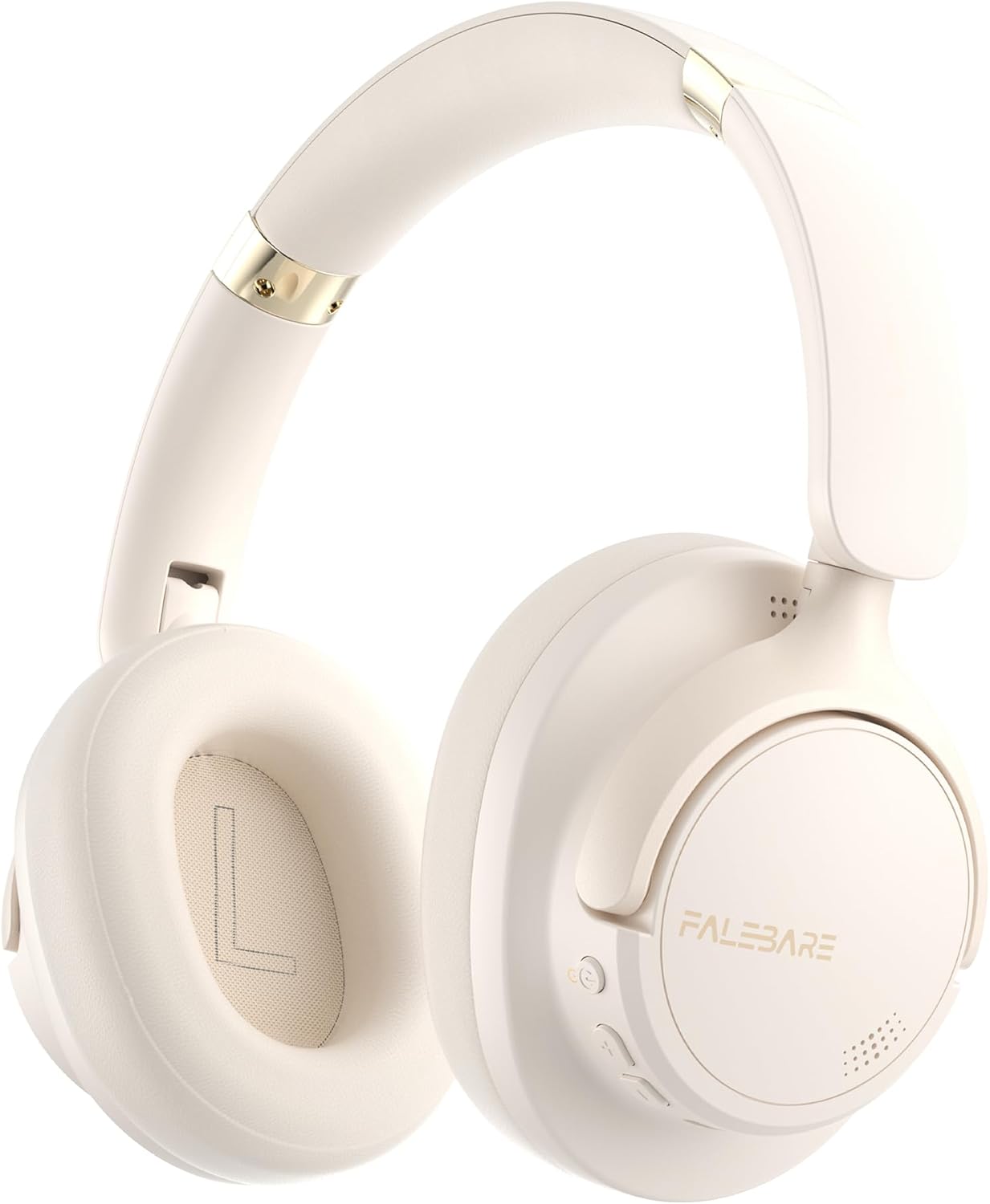Bluetooth Over-Ear Headphones, Noise Cancelling Wireless with Mic, 80H Playtime, Deep Bass, Comfort Fit, Portable Lightweight for Travel & Home Bluetooth Over-Ear Headphones, Noise Cancelling Wireless with Mic, 80H Playtime, Deep Bass, Comfort Fit, Portable Lightweight for Travel & Home