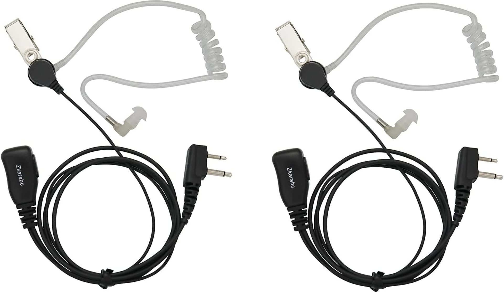 Walkie Talkies Earpiece with Mic 2 Pin Acoustic Tube Headset Compatible with Midland LXT600VP3 GXT1000VP4 LXT500VP3 GXT1050VP4 GXT1000XB GXT1030VP4 (2 Pack) Walkie Talkies Earpiece with Mic 2 Pin Acoustic Tube Headset Compatible with Midland LXT600VP3 GXT1000VP4 LXT500VP3 GXT1050VP4 GXT1000XB GXT1030VP4 (2 Pack)