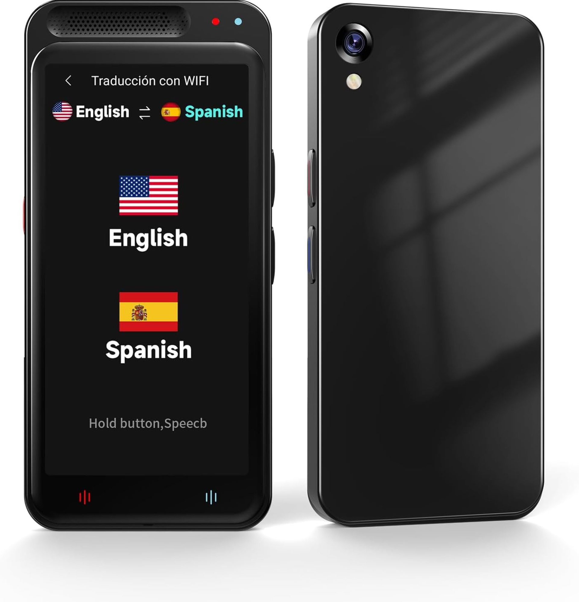 Language Translator Device, Two Way Real-Time Voice Translation Support 138 Languages with 4.1 Inch HD Touch Screen Portable Offline Recording Photo Instant Translation for Business Learning Travel Language Translator Device, Two Way Real-Time Voice Translation Support 138 Languages with 4.1 Inch HD Touch Screen Portable Offline Recording Photo Instant Translation for Business Learning Travel